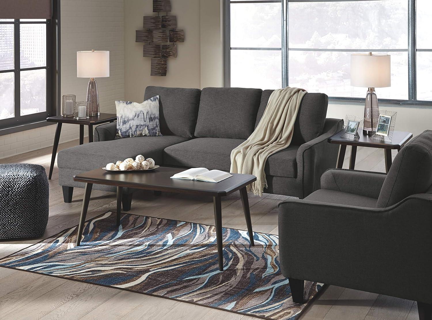Signature Design by Ashley Jarreau Sofa Chaise Sleeper in Gray