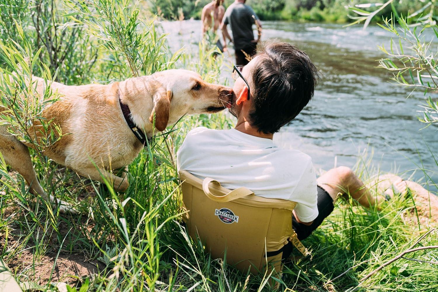 Crazy Creek Original Chair, Versatile and Water Proof, Camo