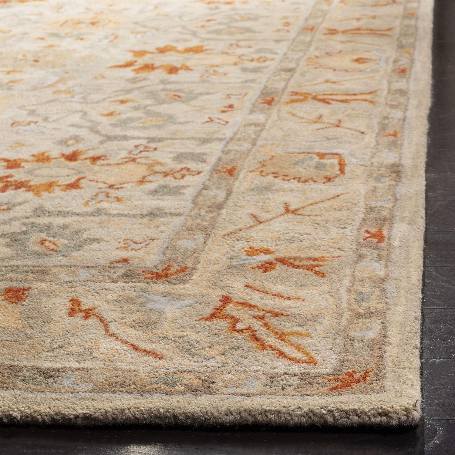Antiquity AT63 Hand Tufted Runner Rug - Beige/Multi - 2'3"x8' - Safavieh.