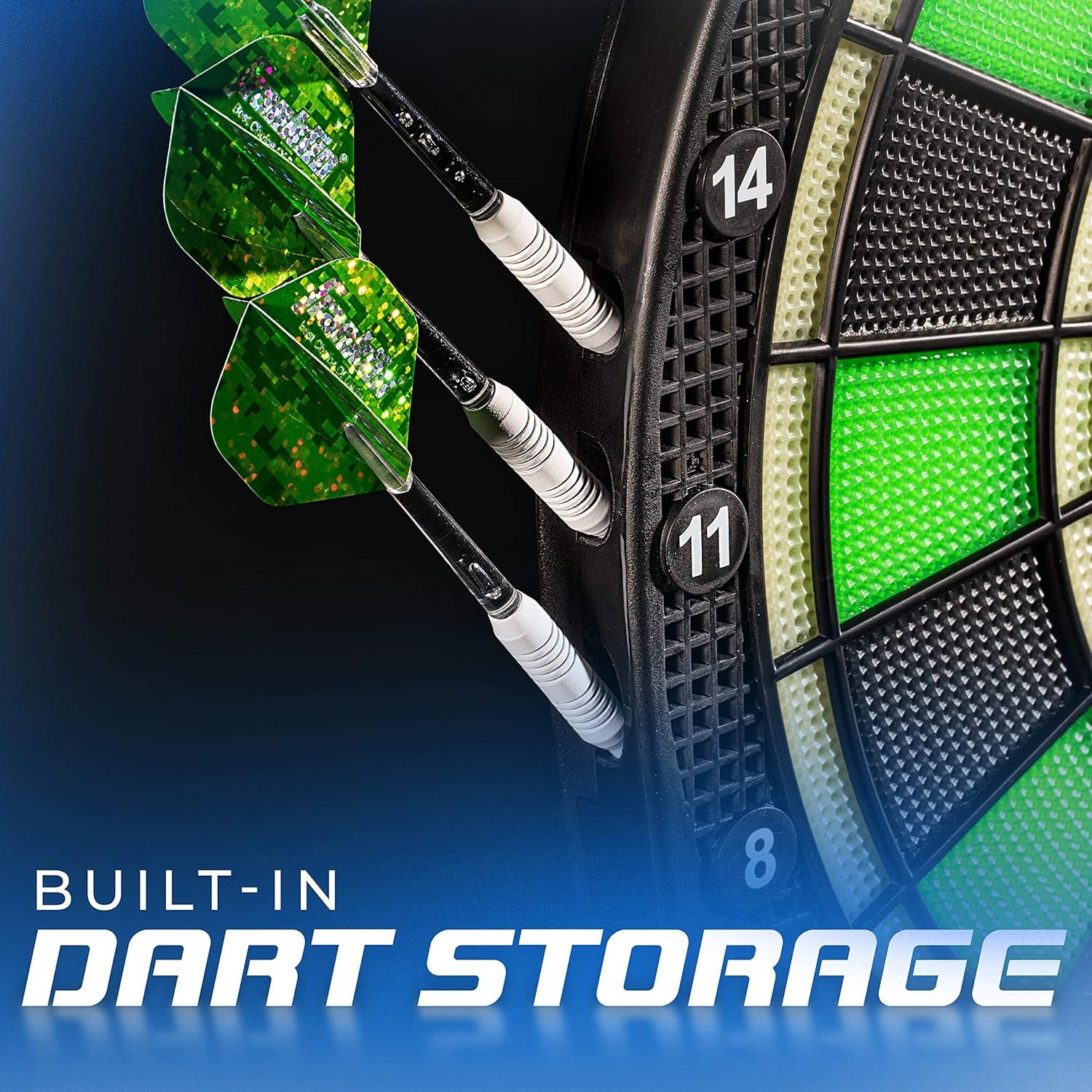 Franklin Sports Light Up Electronic Dartboard Set