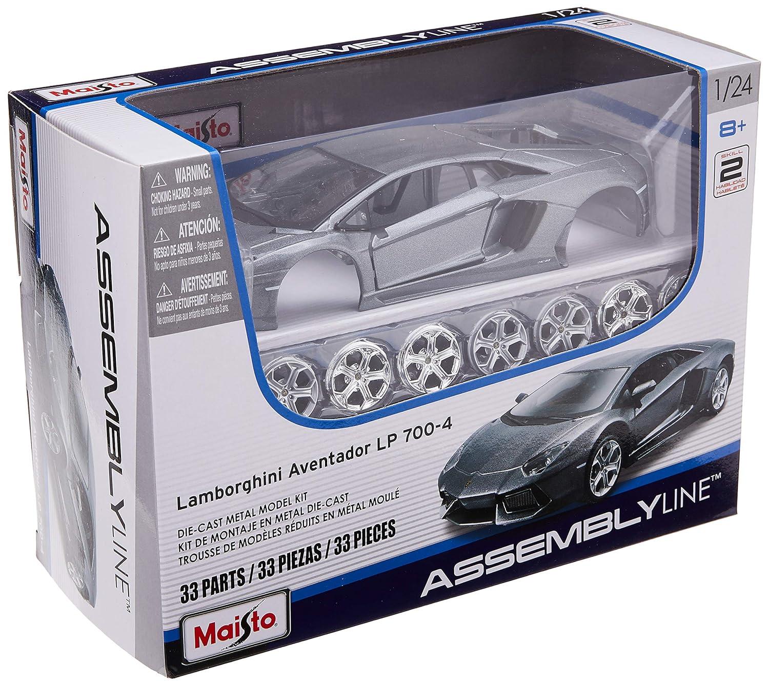 Maisto 1:24 Scale Assembly Line Lamborghini Aventador LP 700-4 Model Kit