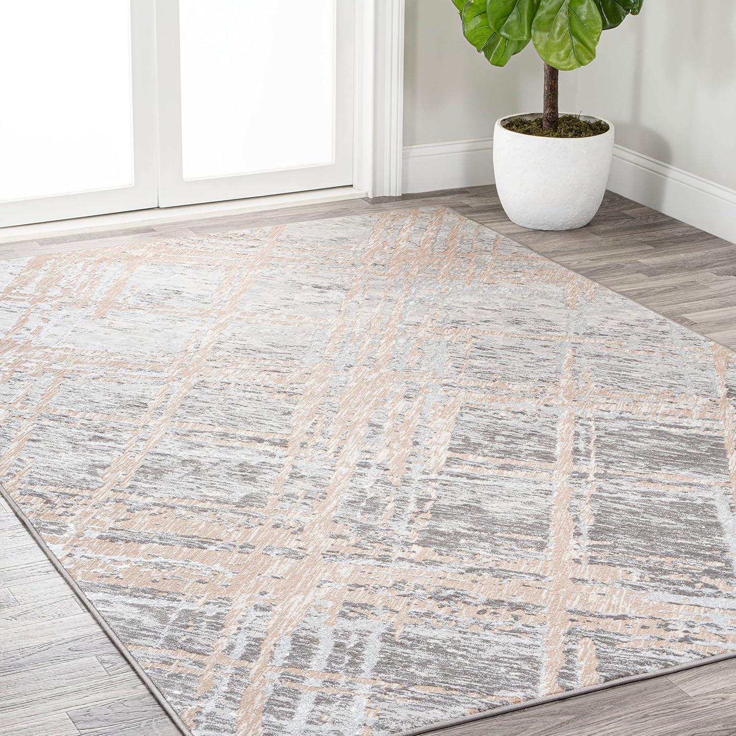 JONATHAN Y Slant Modern Abstract Transitional Indoor Area Rug