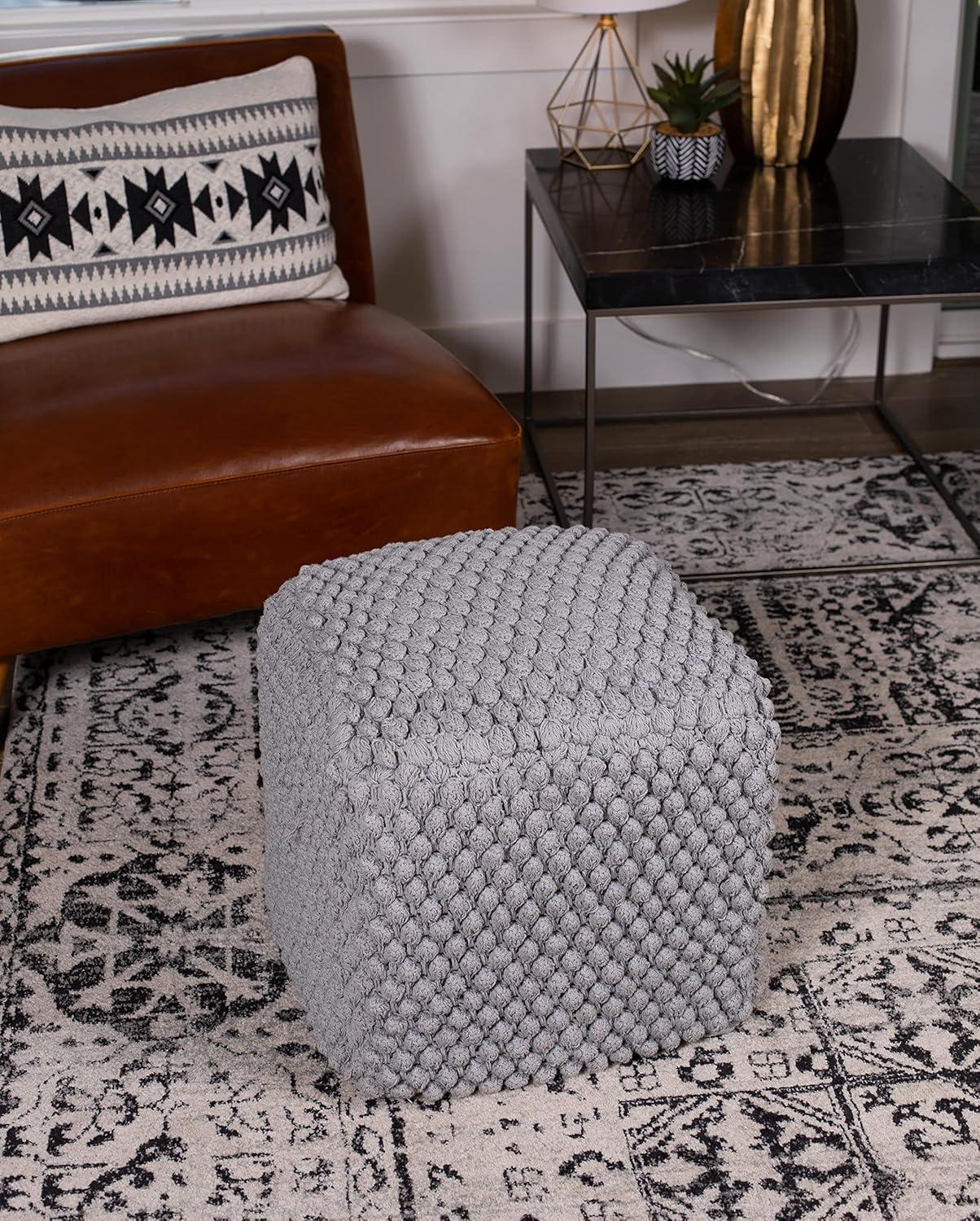 BirdRock Home Upholstered Pouf