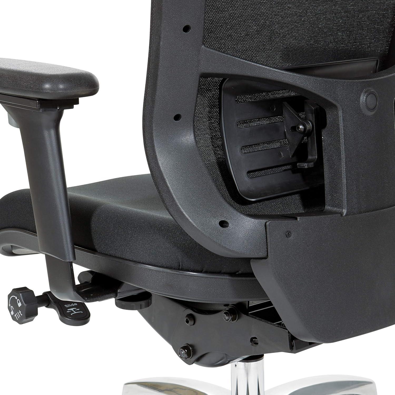 ProGrid Manager's Chair in Coal Black Fabric