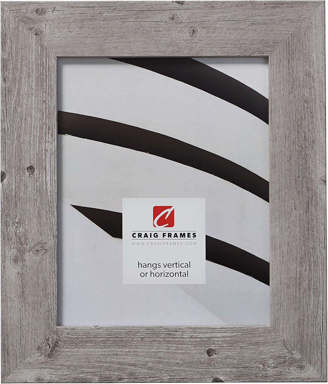 American Barn Light Gray Oak Picture Frame