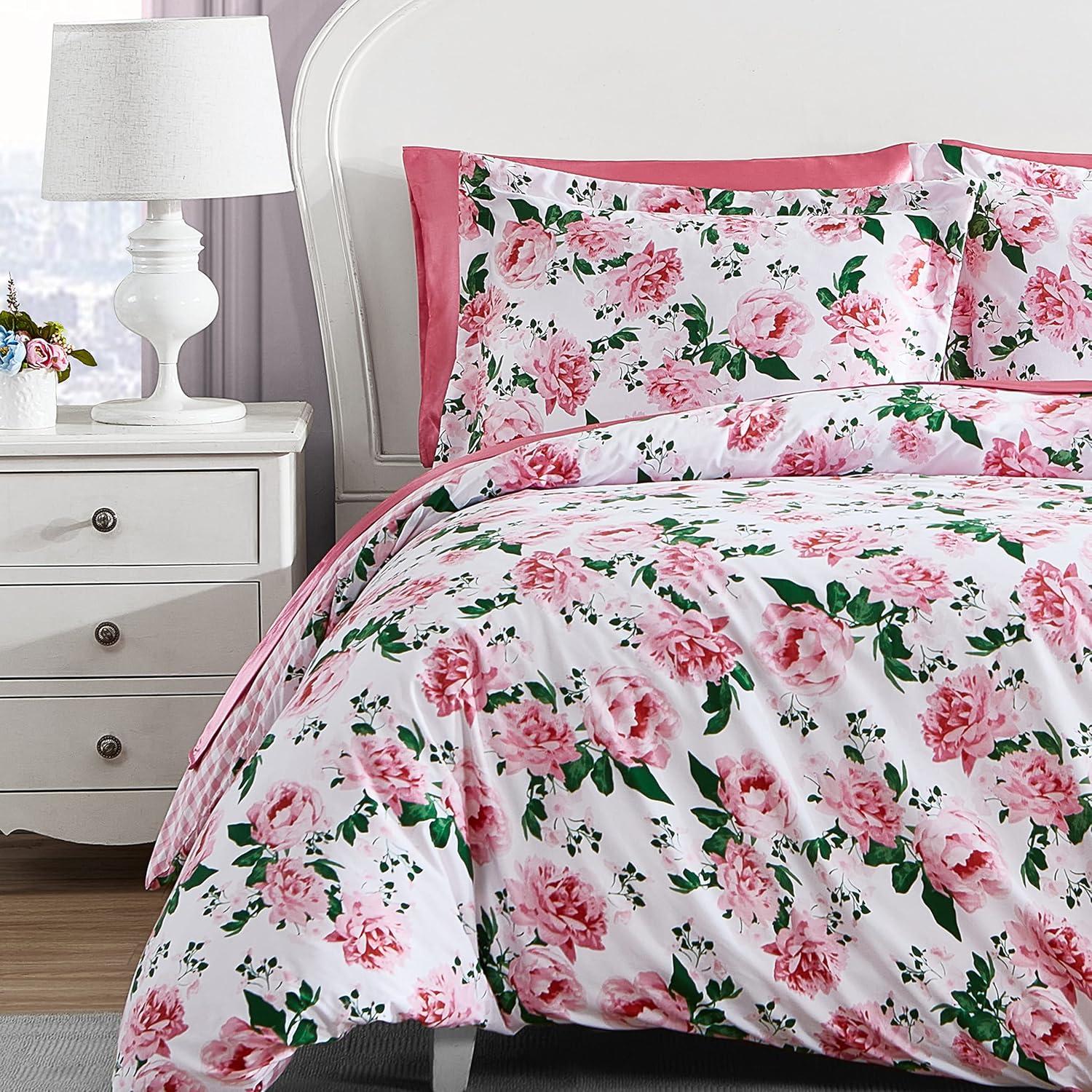 Blooming Roses Duvet Cover Set - Betseyville