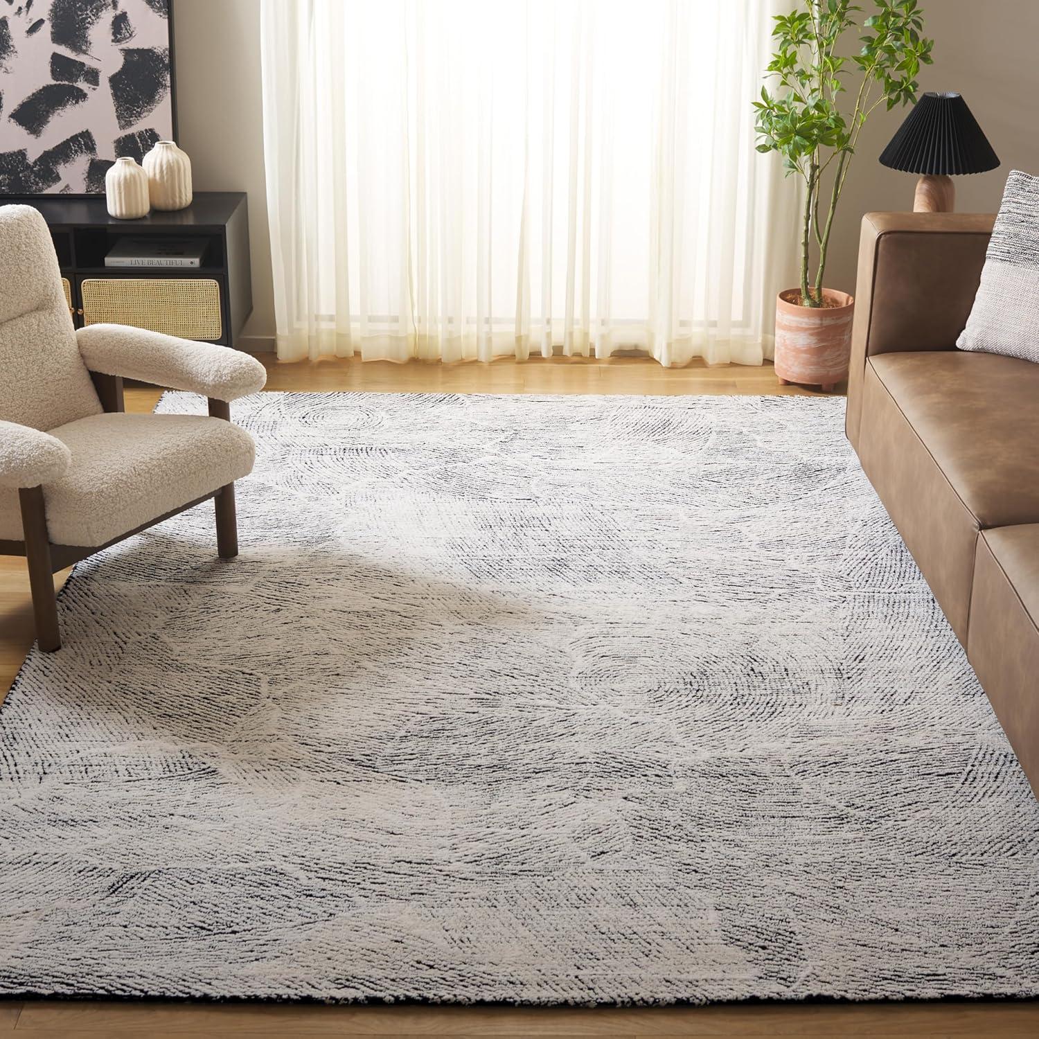 Metro MET999 Hand Tufted Indoor Area Rug - Pink/Ivory - 8'x10' - Safavieh