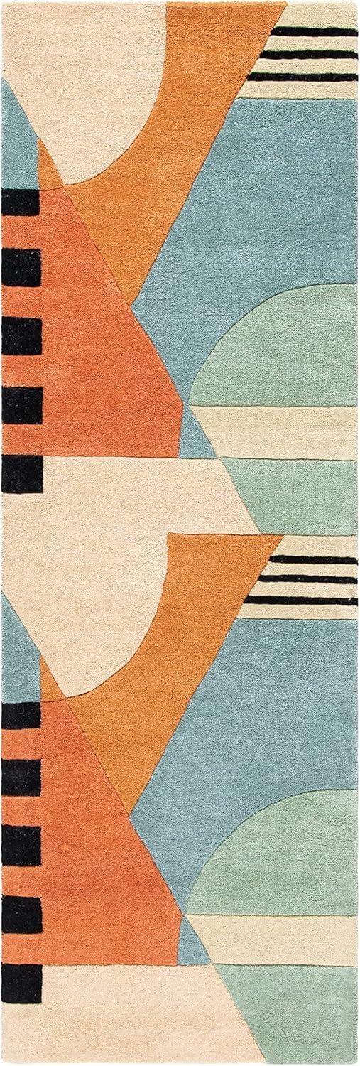 Rodeo Drive RD863 Hand Tufted Runner Rug - Gold - 2'6"x16' - Safavieh.