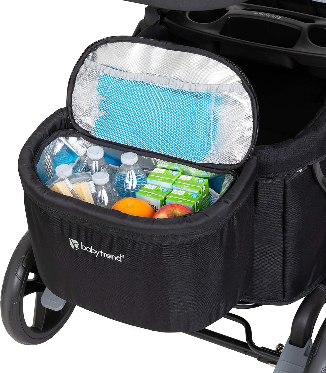 Baby Trend Stroller Wagon Deluxe Storage Basket - Black
