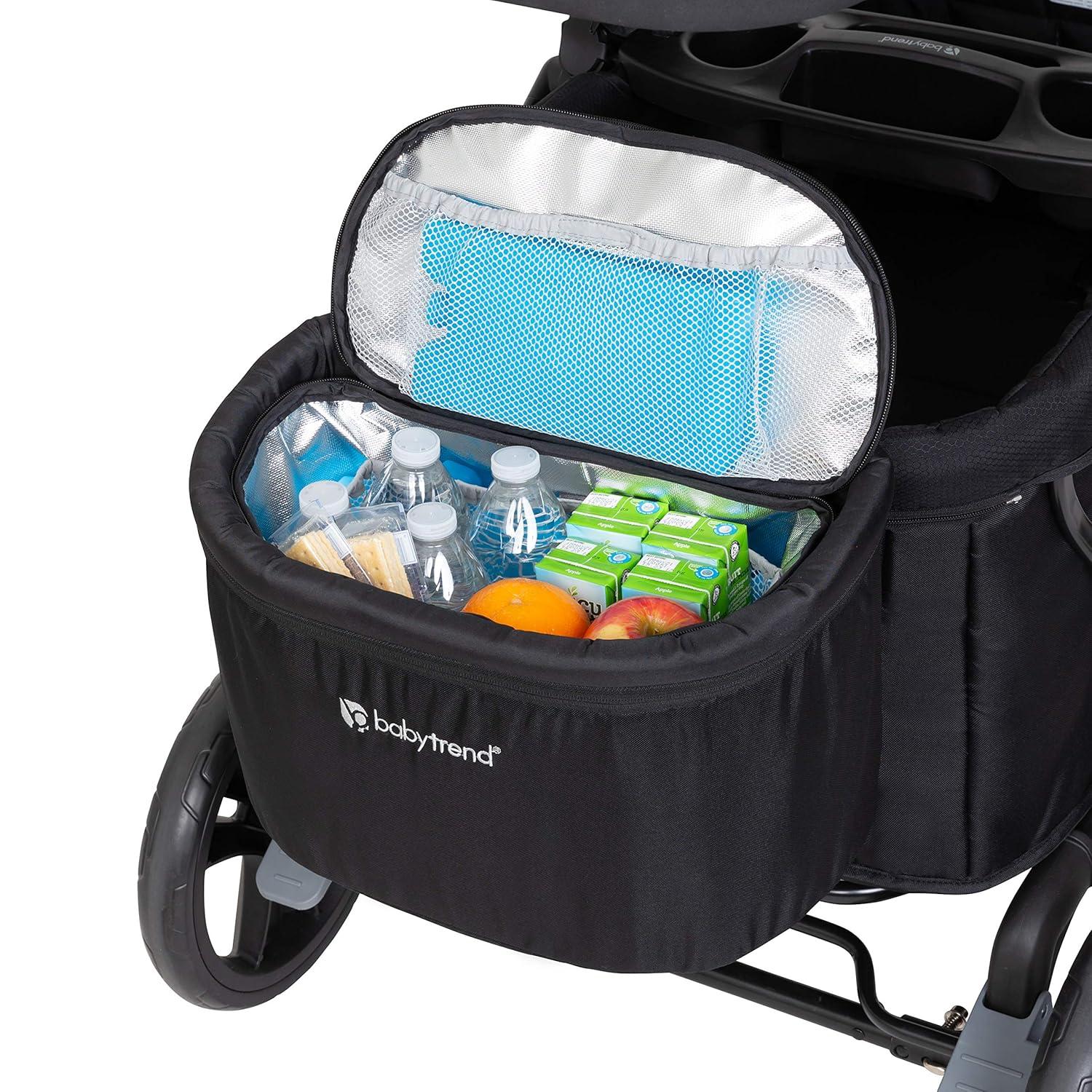 Baby Trend Stroller Wagon Deluxe Storage Basket - Black
