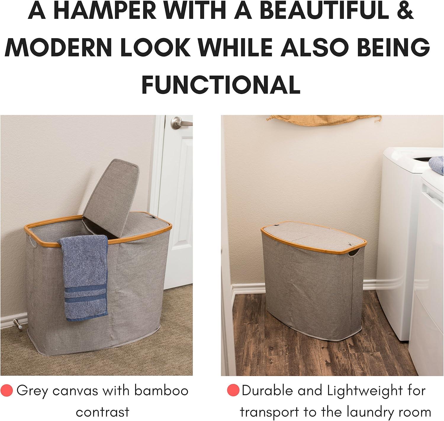 BirdRock Home Laundry Sorter with Handles