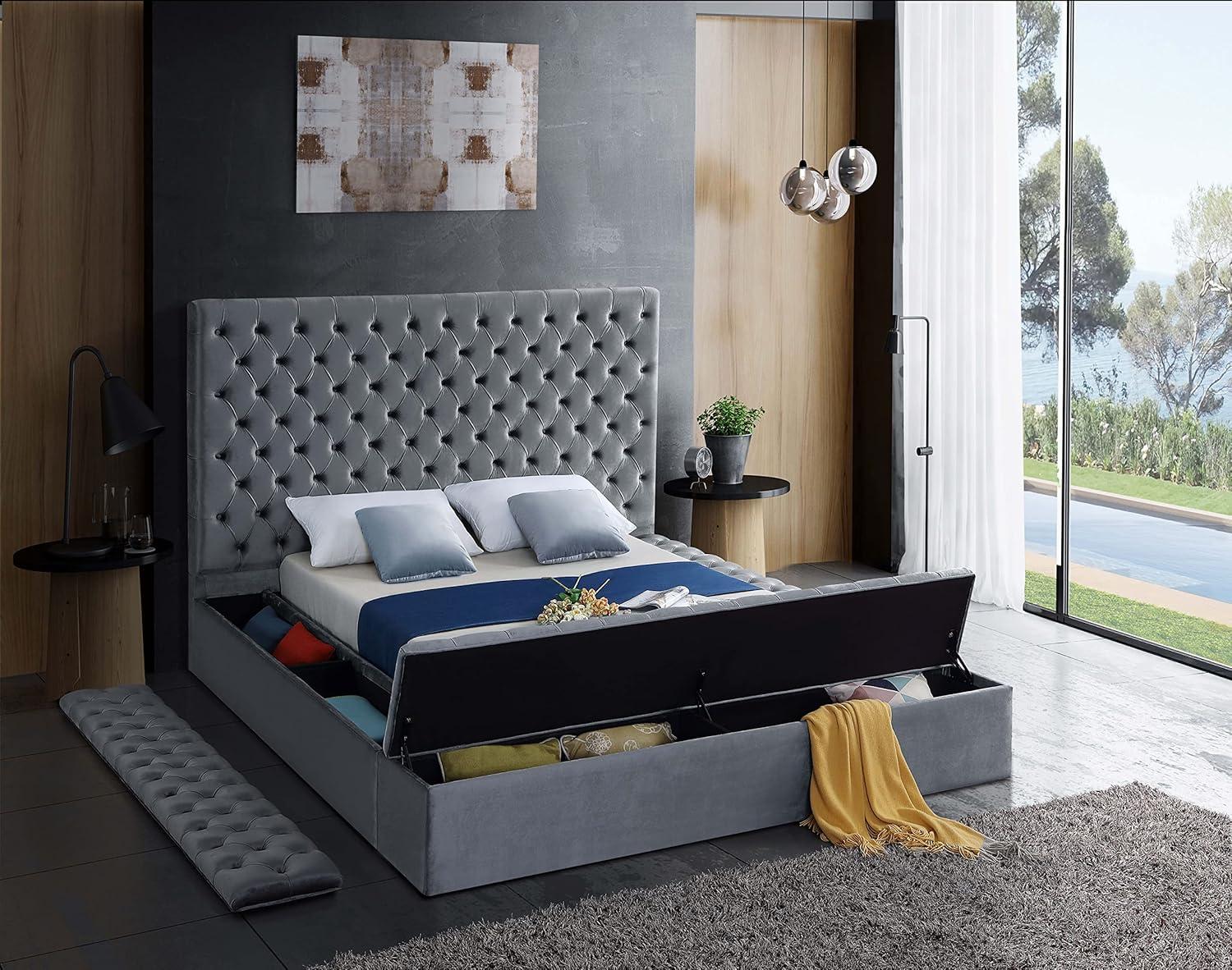 Johnnay Upholstered Platform Storage Bed