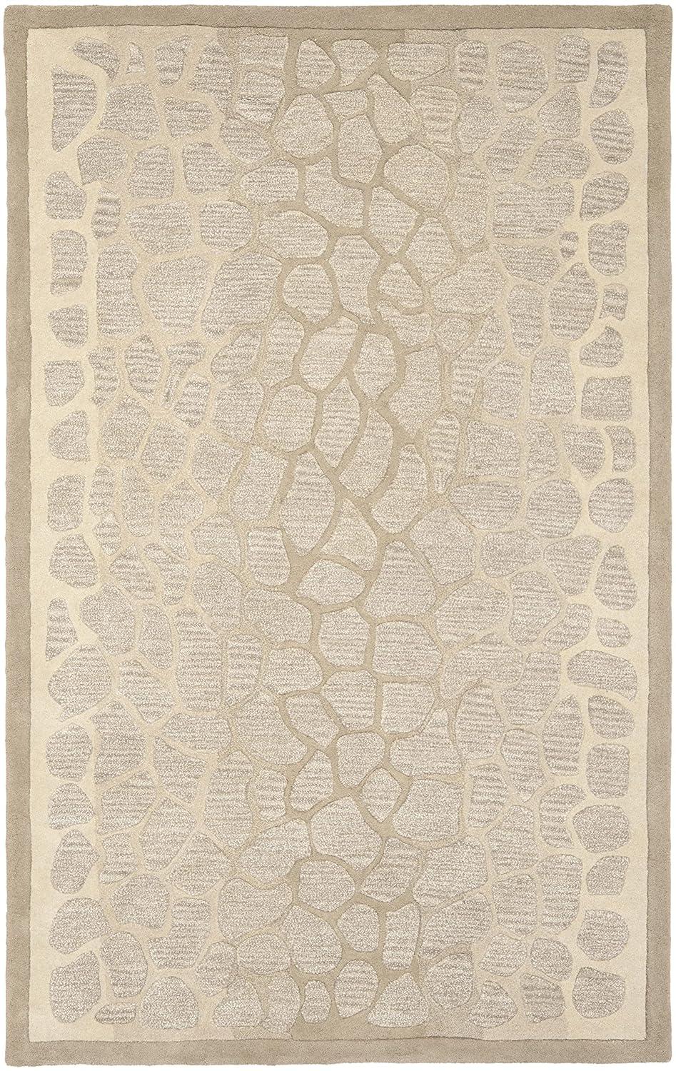 Martha Stewart Arusha - MSR3615 - Indoor Hand Tufted Area Rugs - B Wheat F Bge - 9'6"x13'6"