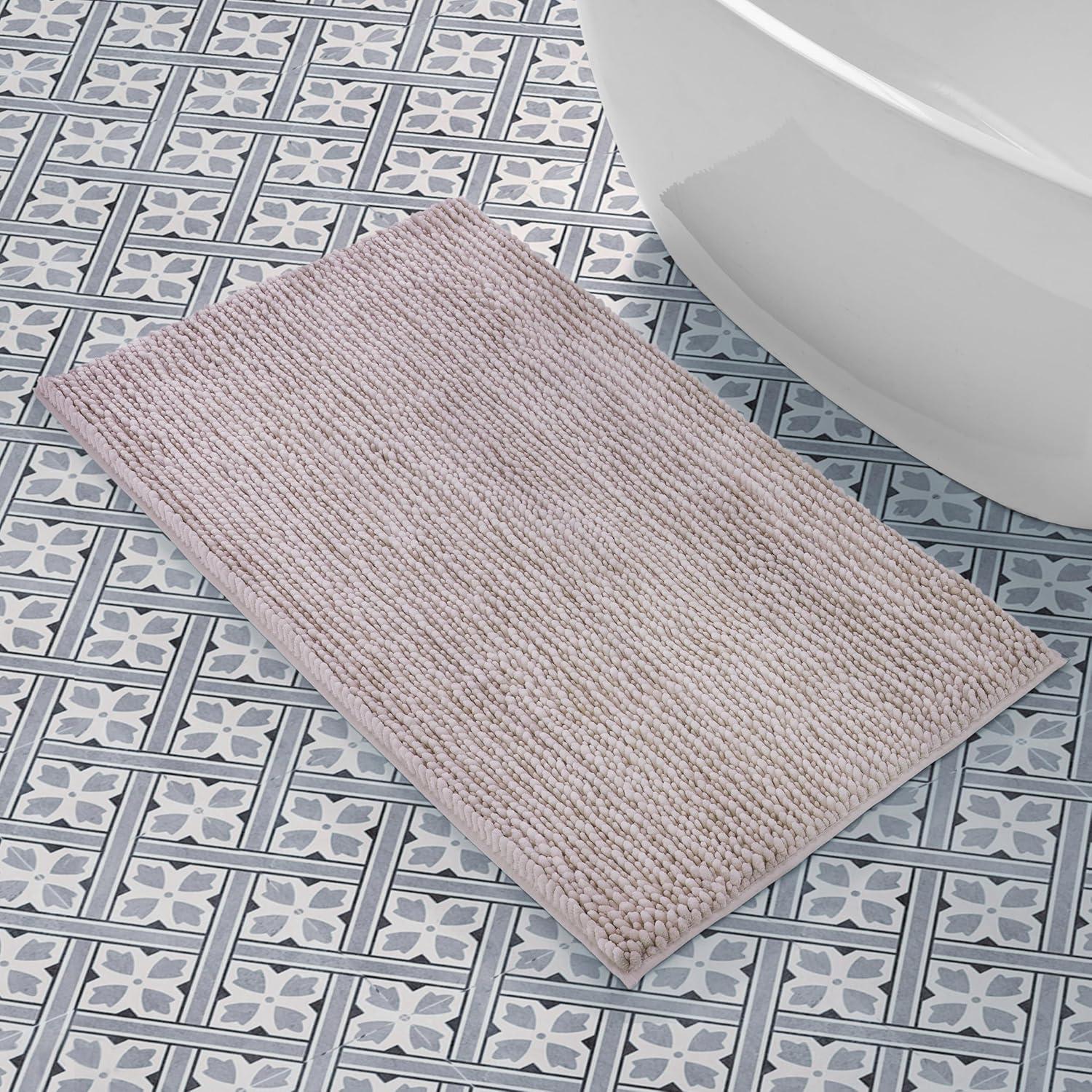 Laura Ashley Laura Ashley Butter Chenille Bath Rug
