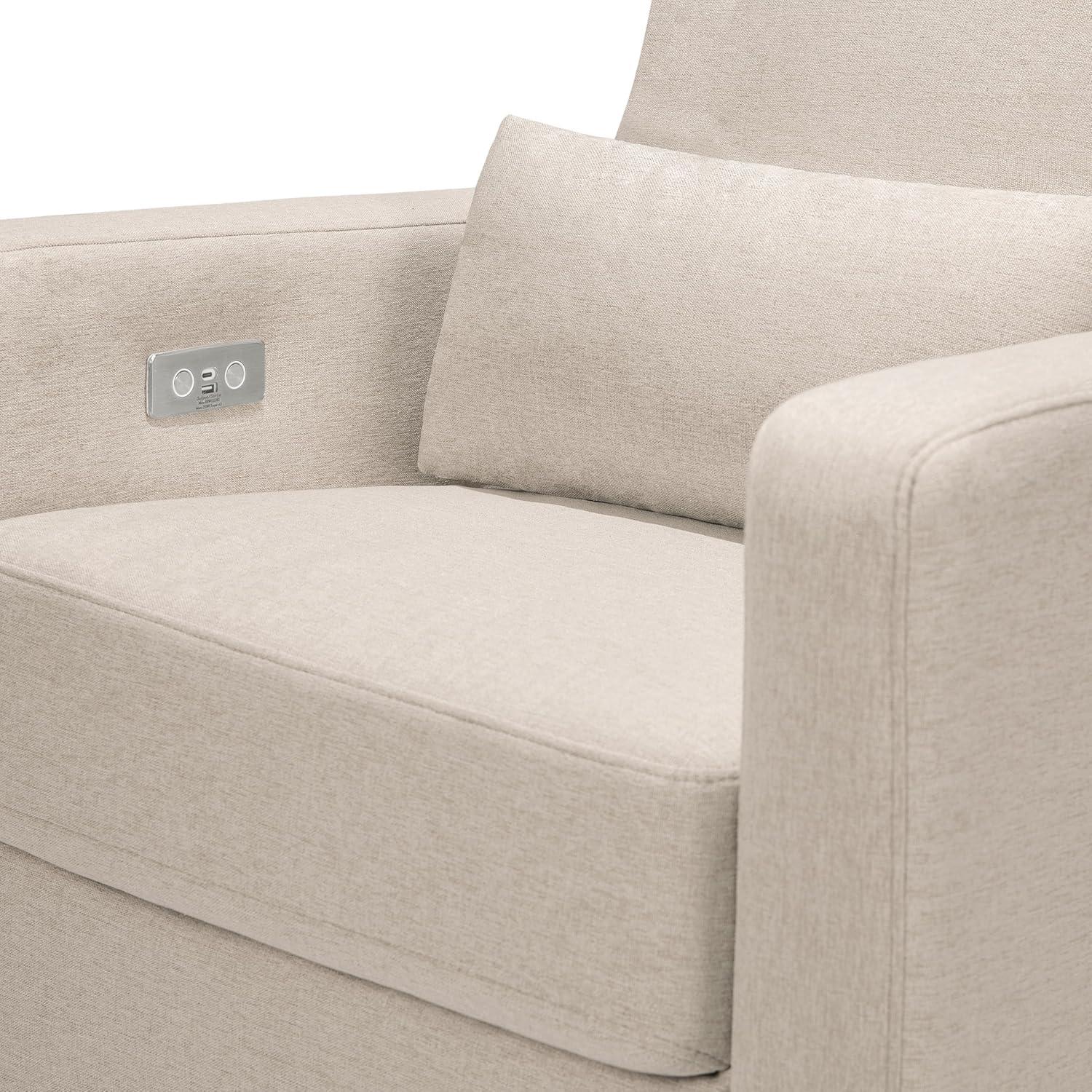 Sigi Electronic Recliner And Glider In Eco-Performance Fabric With USB Port | Water Repellent & Stain Resistant