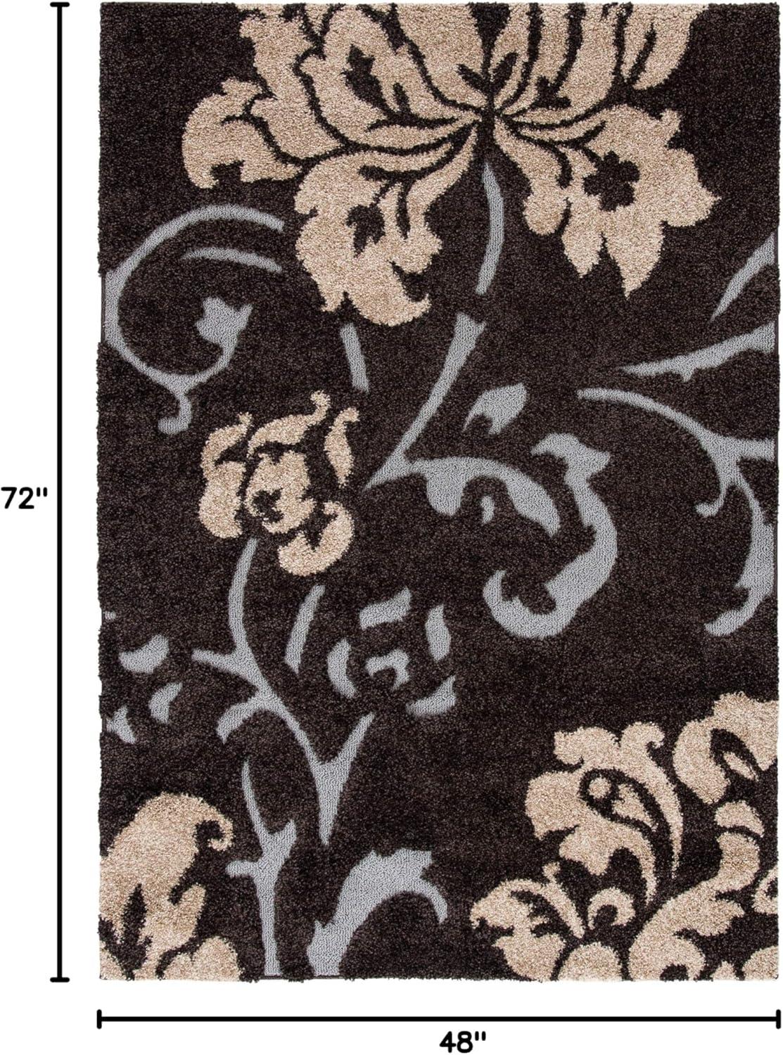 Florida Shag SG458 Power Loomed Rugs - Safavieh