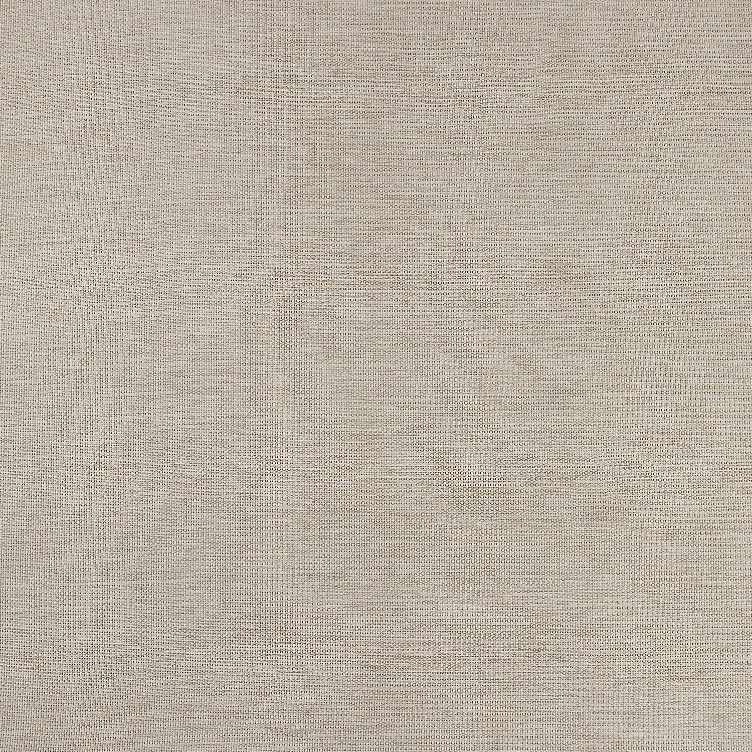 Puddle Length White Linen Blackout Drape Panel