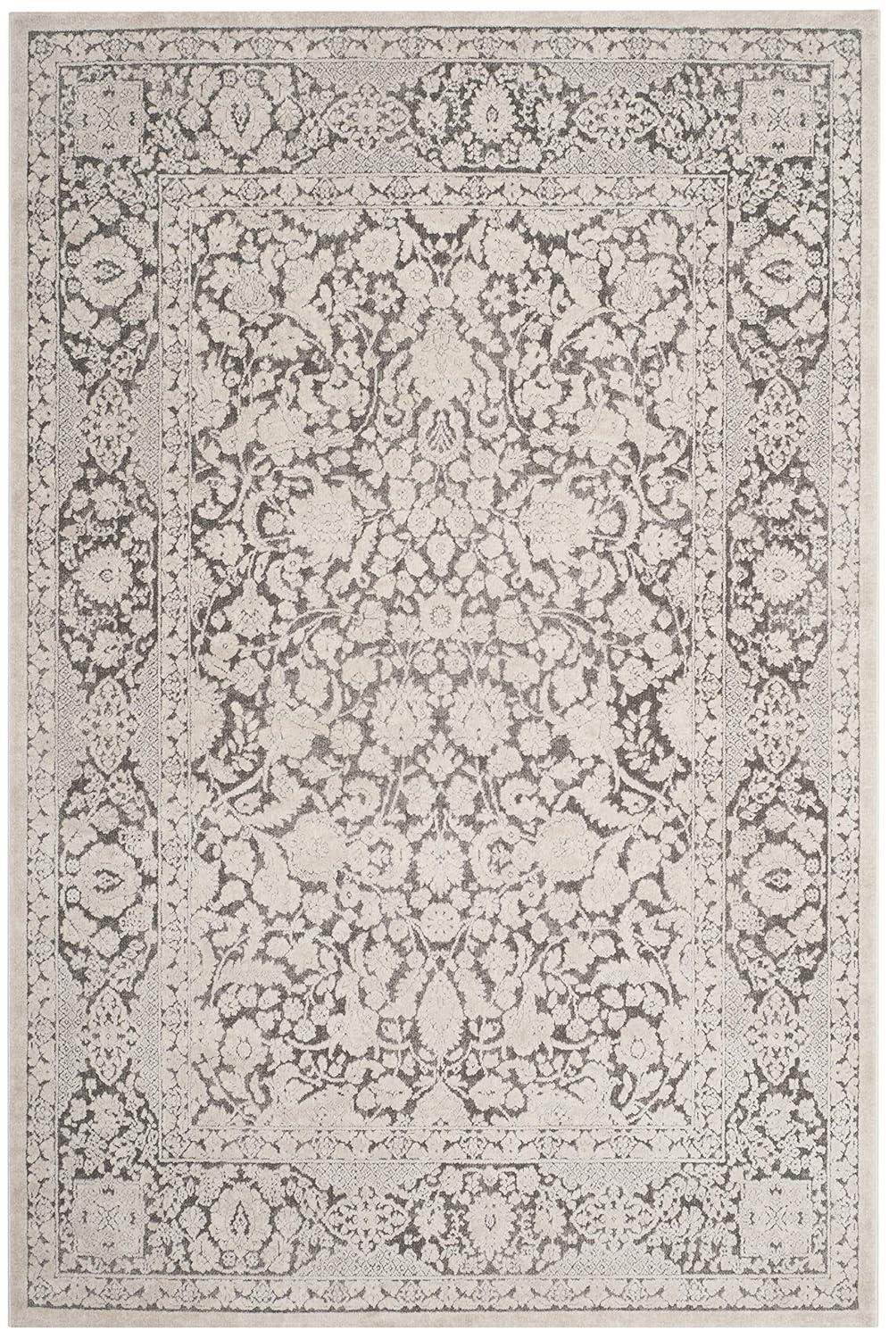 Reflection RFT667 Power Loomed Indoor Accent Rug - Dark Grey/Cream - 3'x5' - Safavieh.
