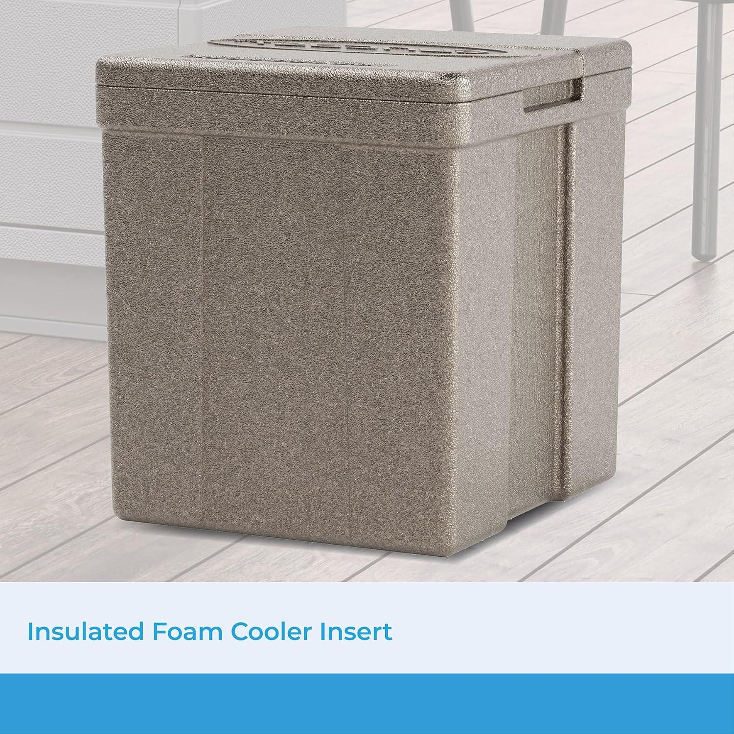 Suncast Suncast 7.94 Quarts Ice Chest in Beige