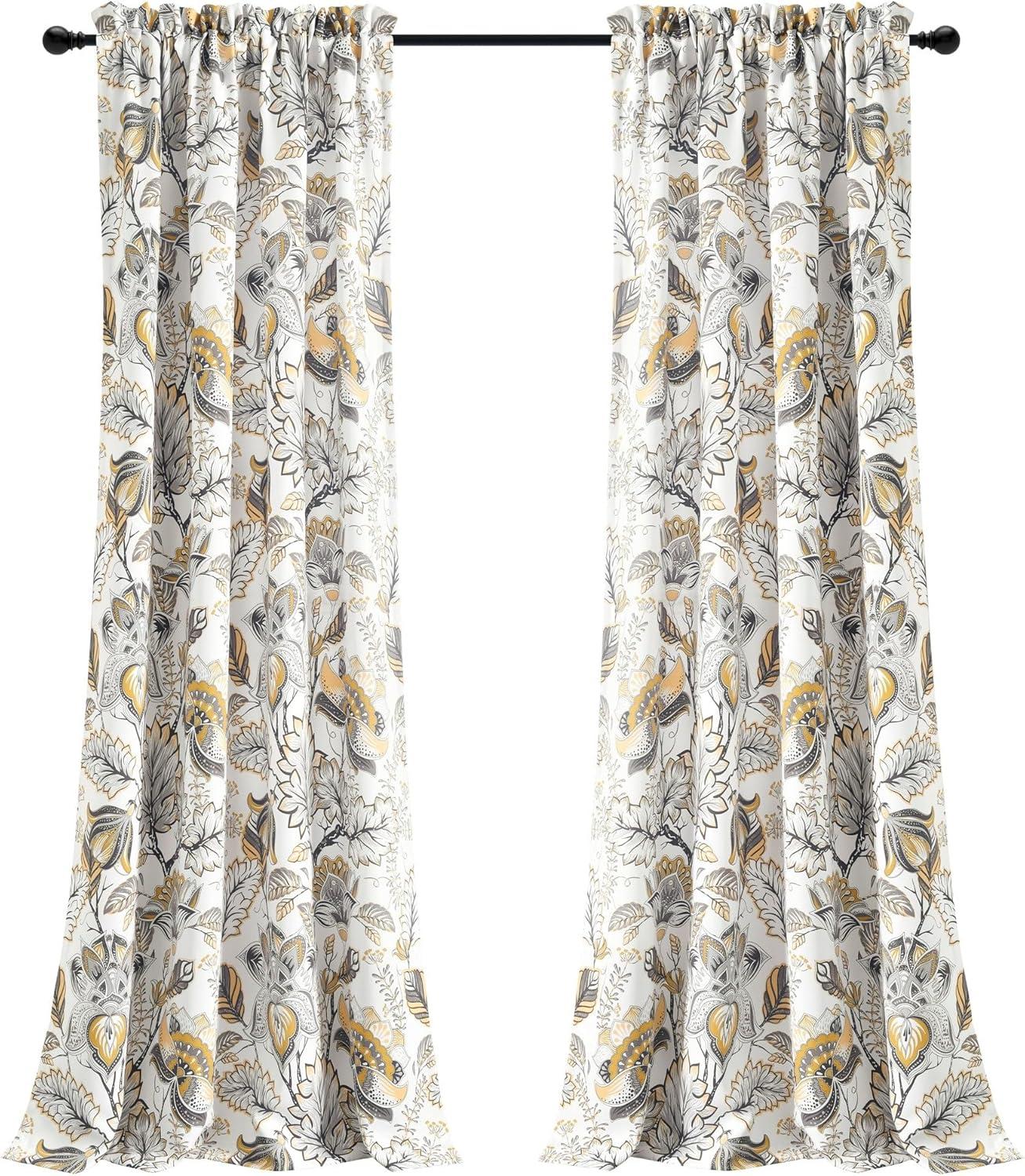 Polyester Curtain Pair (Set of 2)