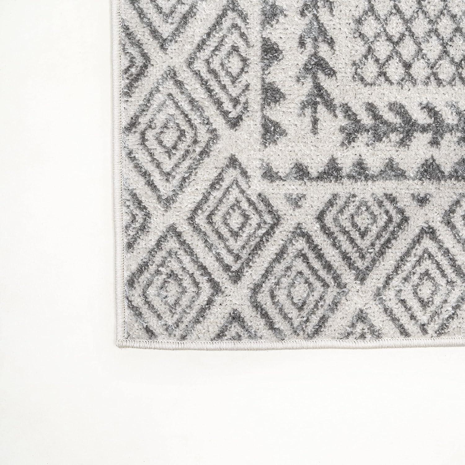 Athens Modern Geometric Boho Area Rug - JONATHAN Y