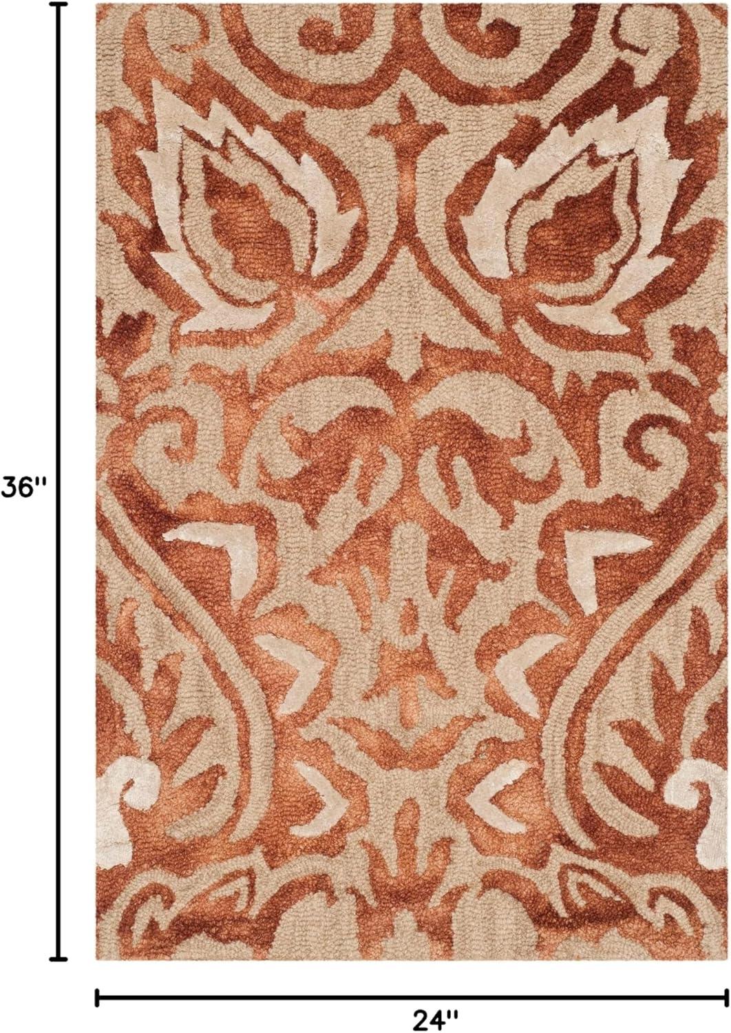 Dip Dye DDY511 Hand Tufted Accent Rug - Navy/Grey - 2'x3' - Safavieh.