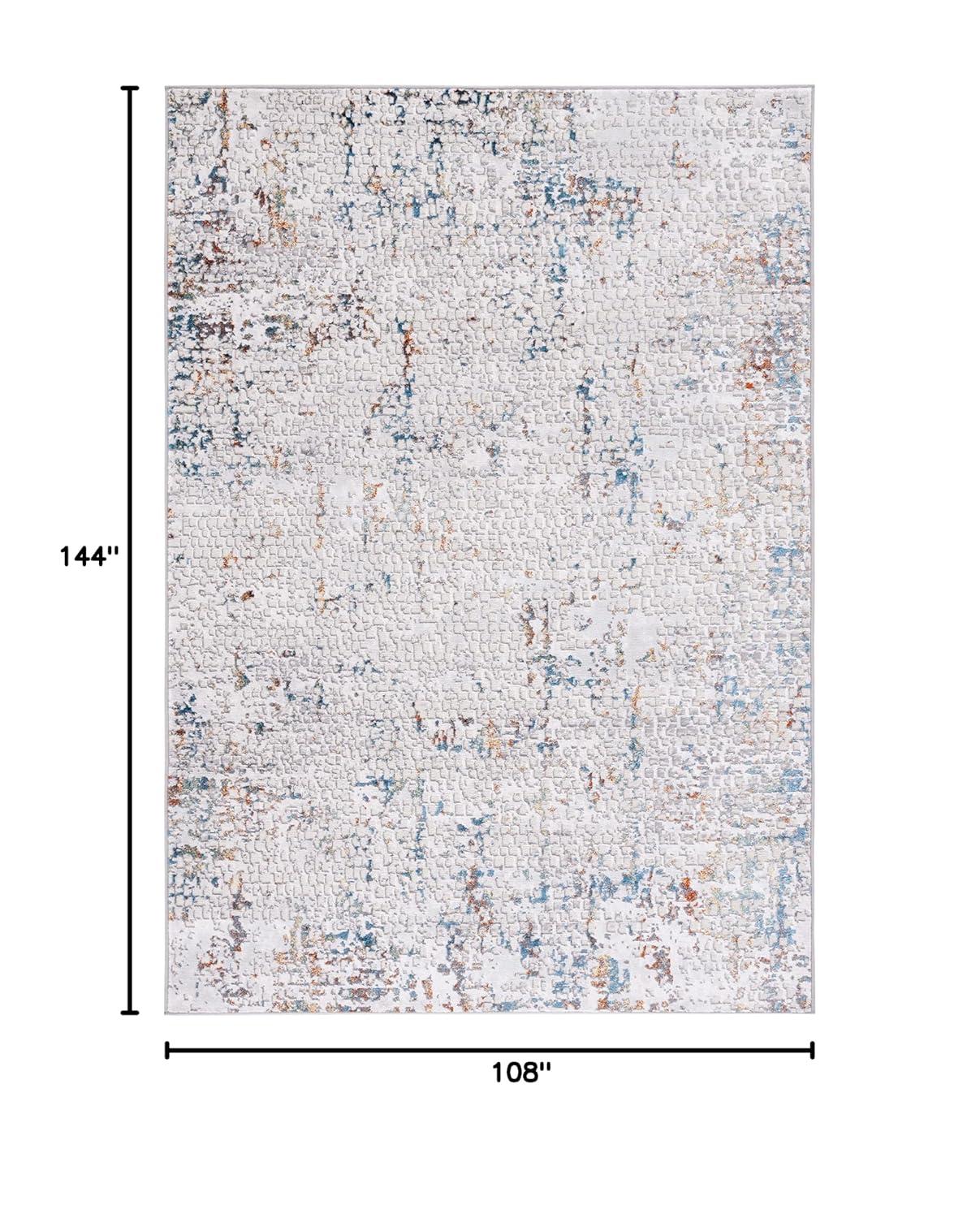 Amelia ALA254 Power Loomed Area Rug - Gray/Light Gray - 8'9"x11'9" - Safavieh.