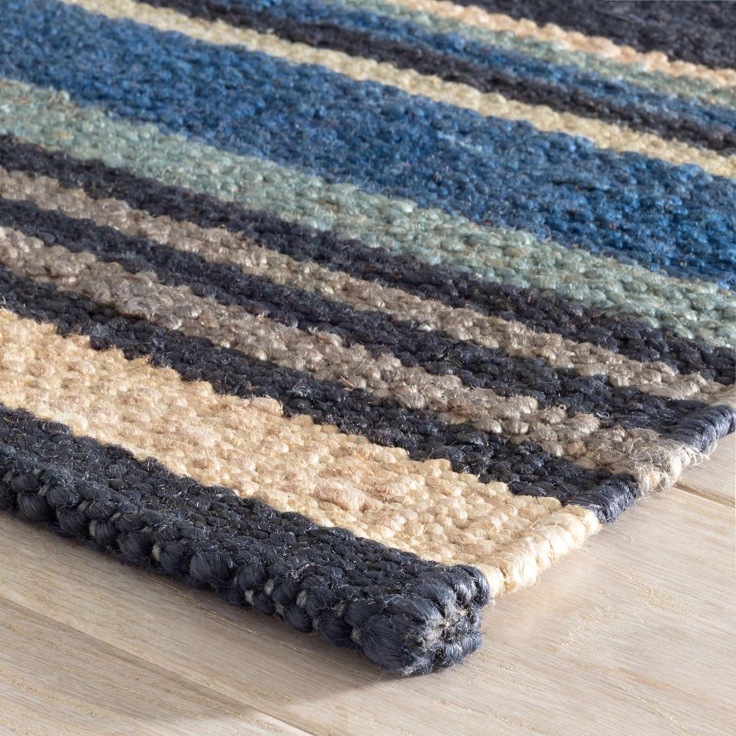 Milo Ivory Handwoven Jute/Cotton Rug