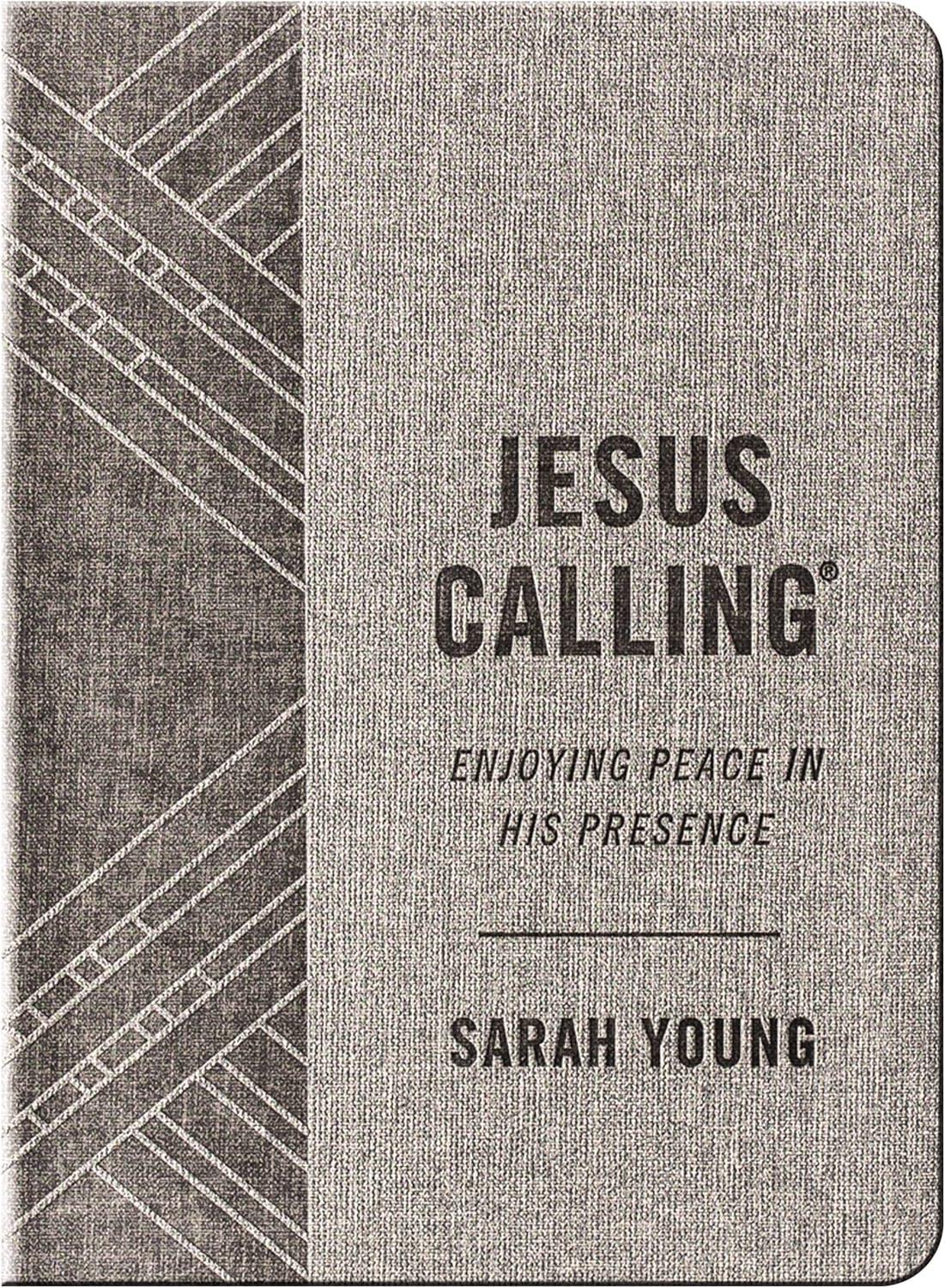 Jesus Calling - By Sarah Young ( Leather Bound )
