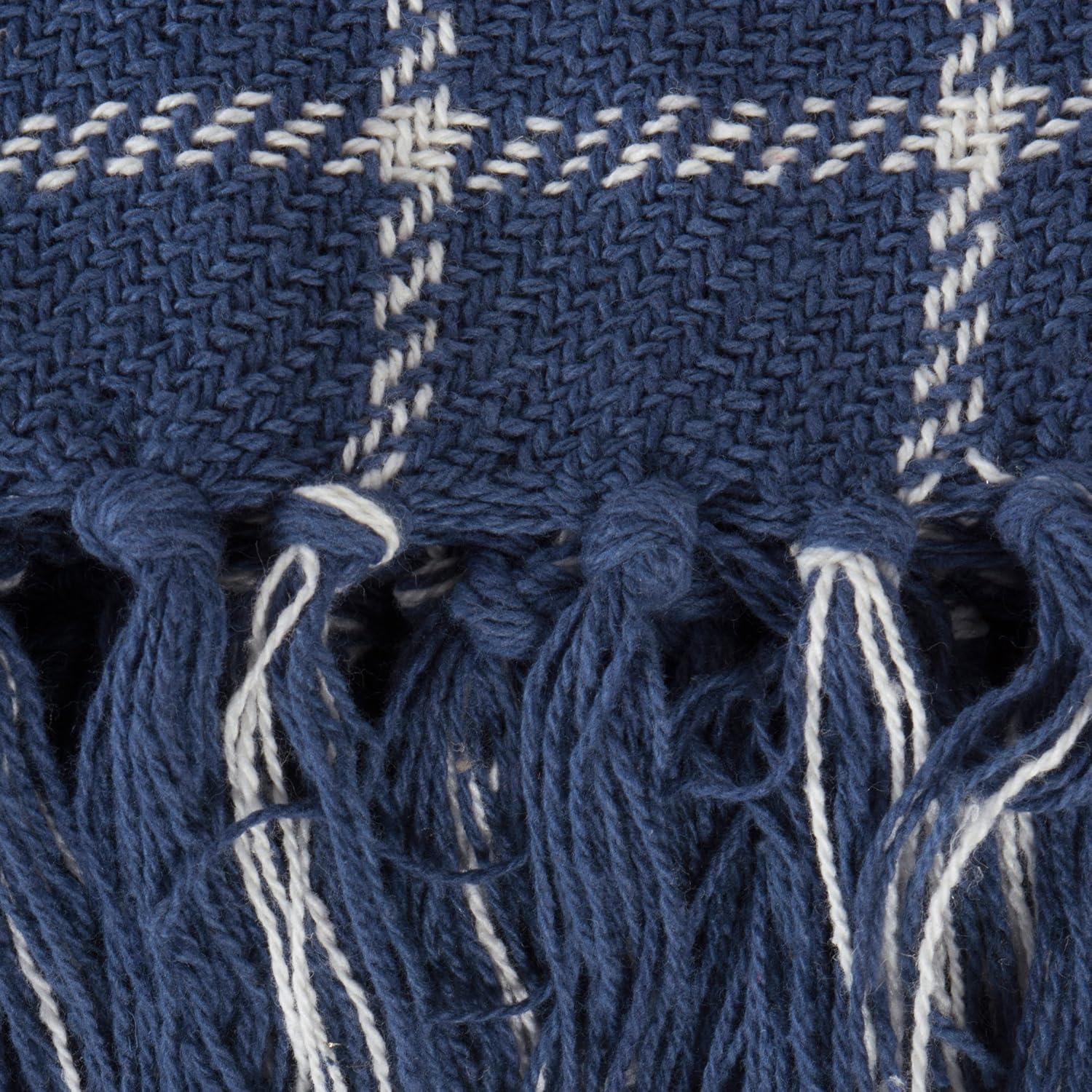 Design Imports Hand Woven Throw Blanket