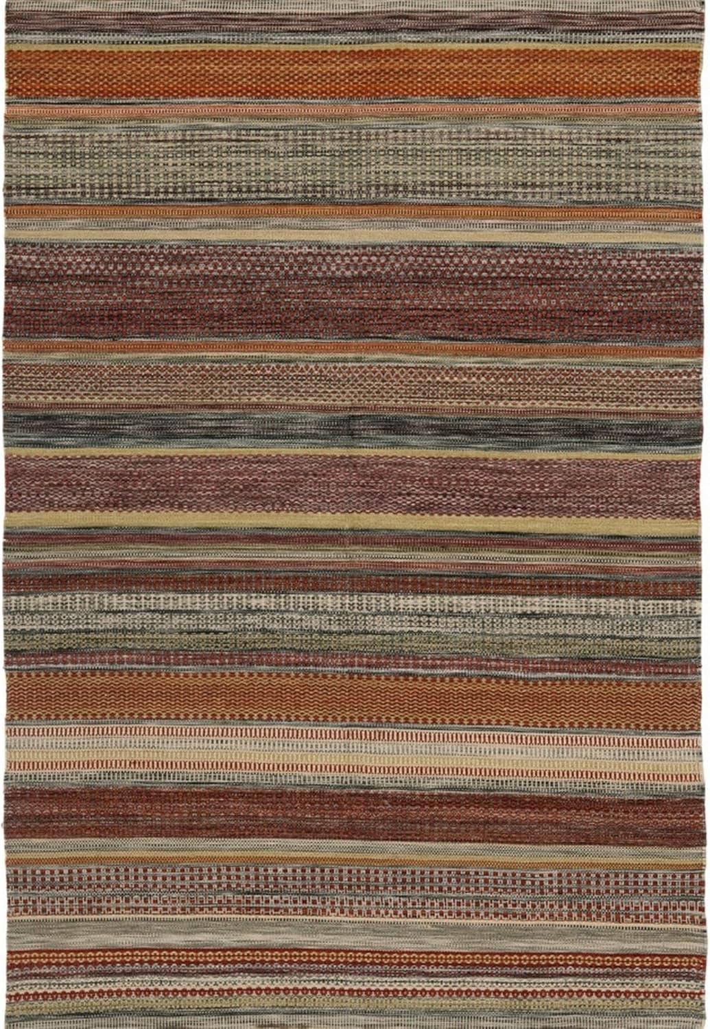 Striped Kilim STK311 Hand Woven Area Rug  - Safavieh