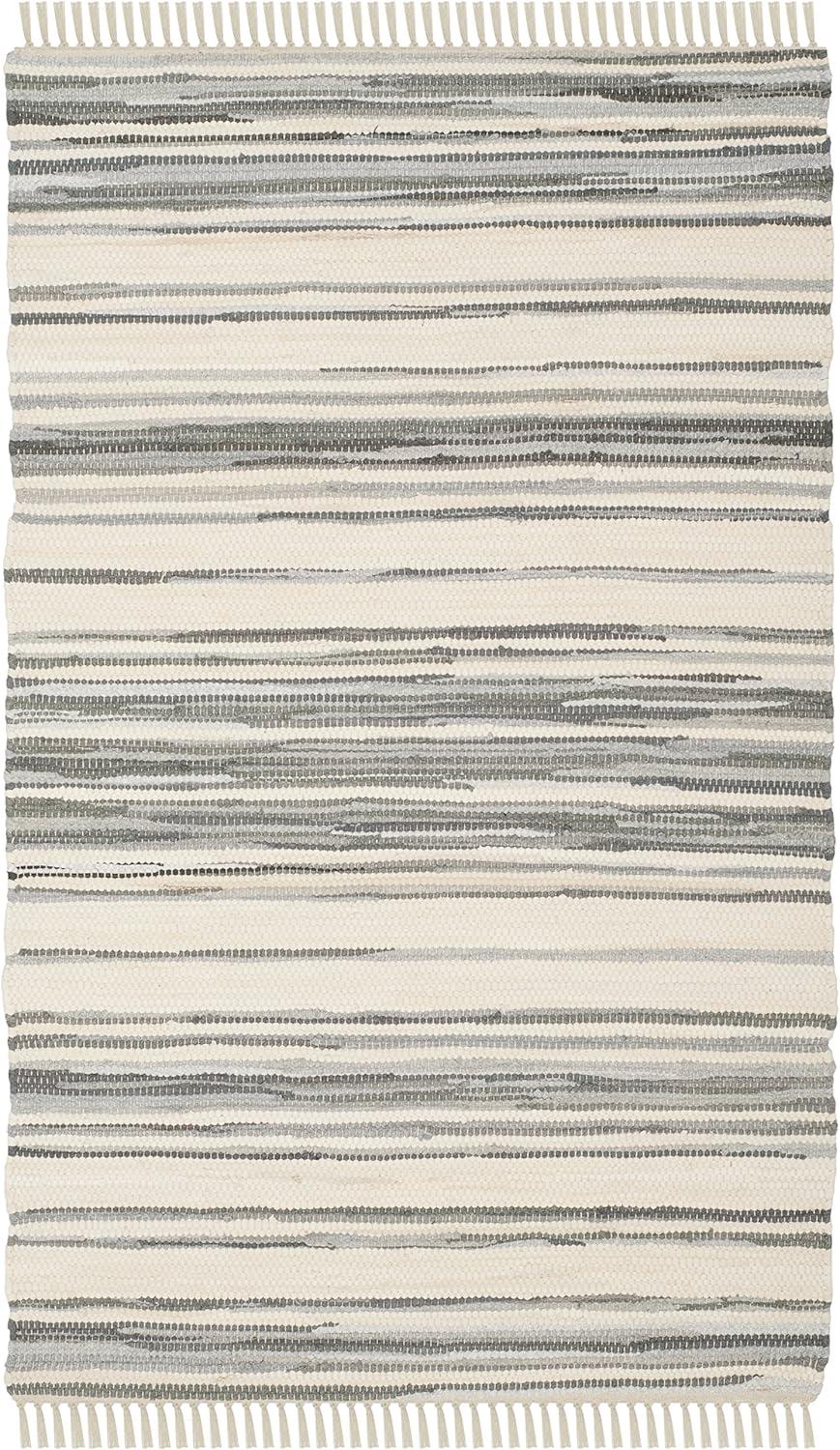 Rag Area Rug RAR126 Hand Woven Area Rug  - Safavieh