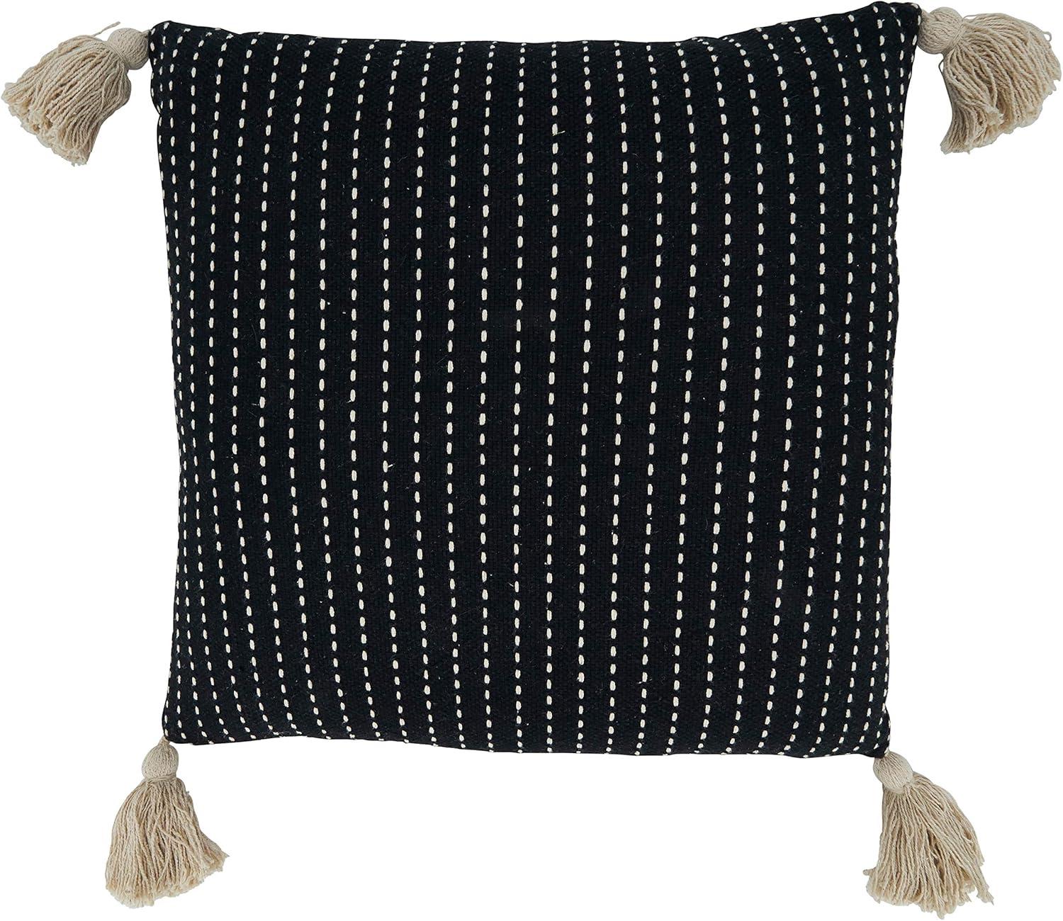 Kema Tassels Cotton Pillow Cover