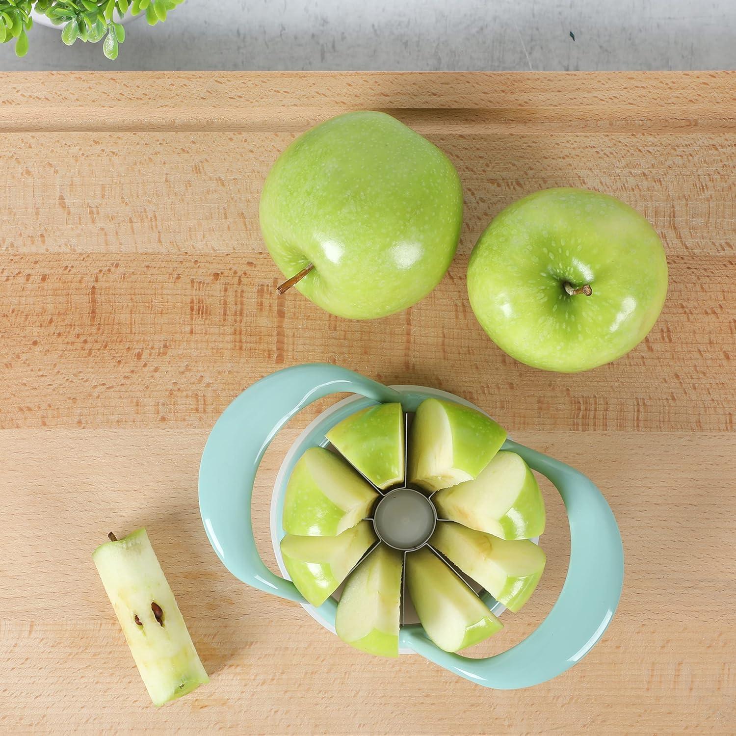 Mint Green Stainless Steel Apple Corer and Slicer