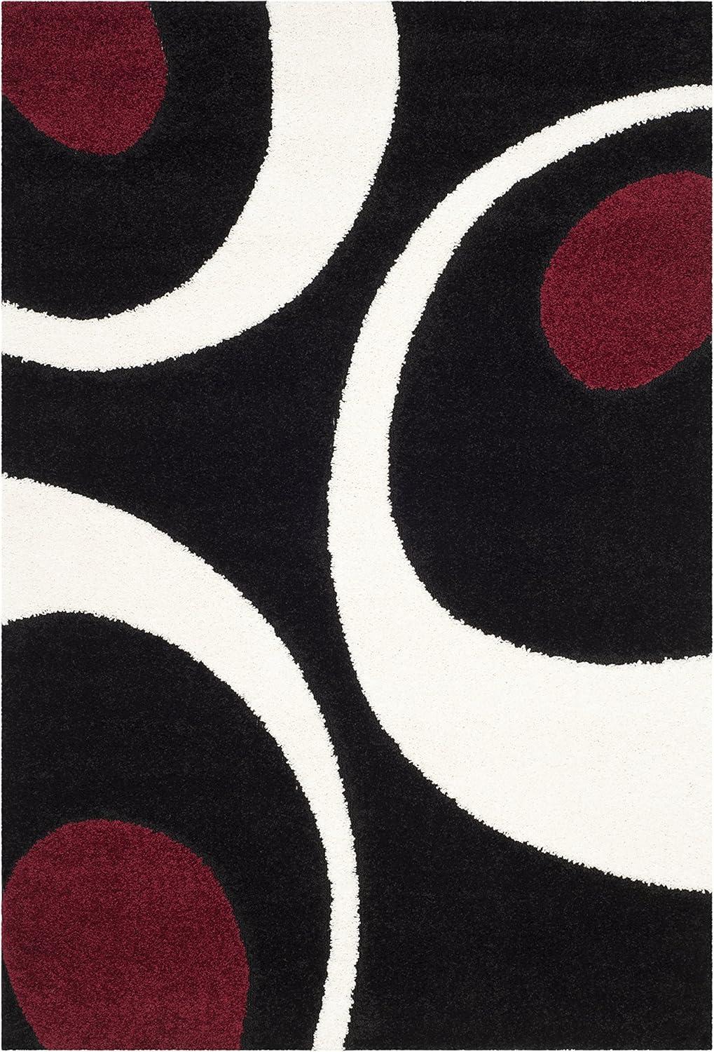 Florida Shag SG474 Power Loomed Area Rug  - Safavieh