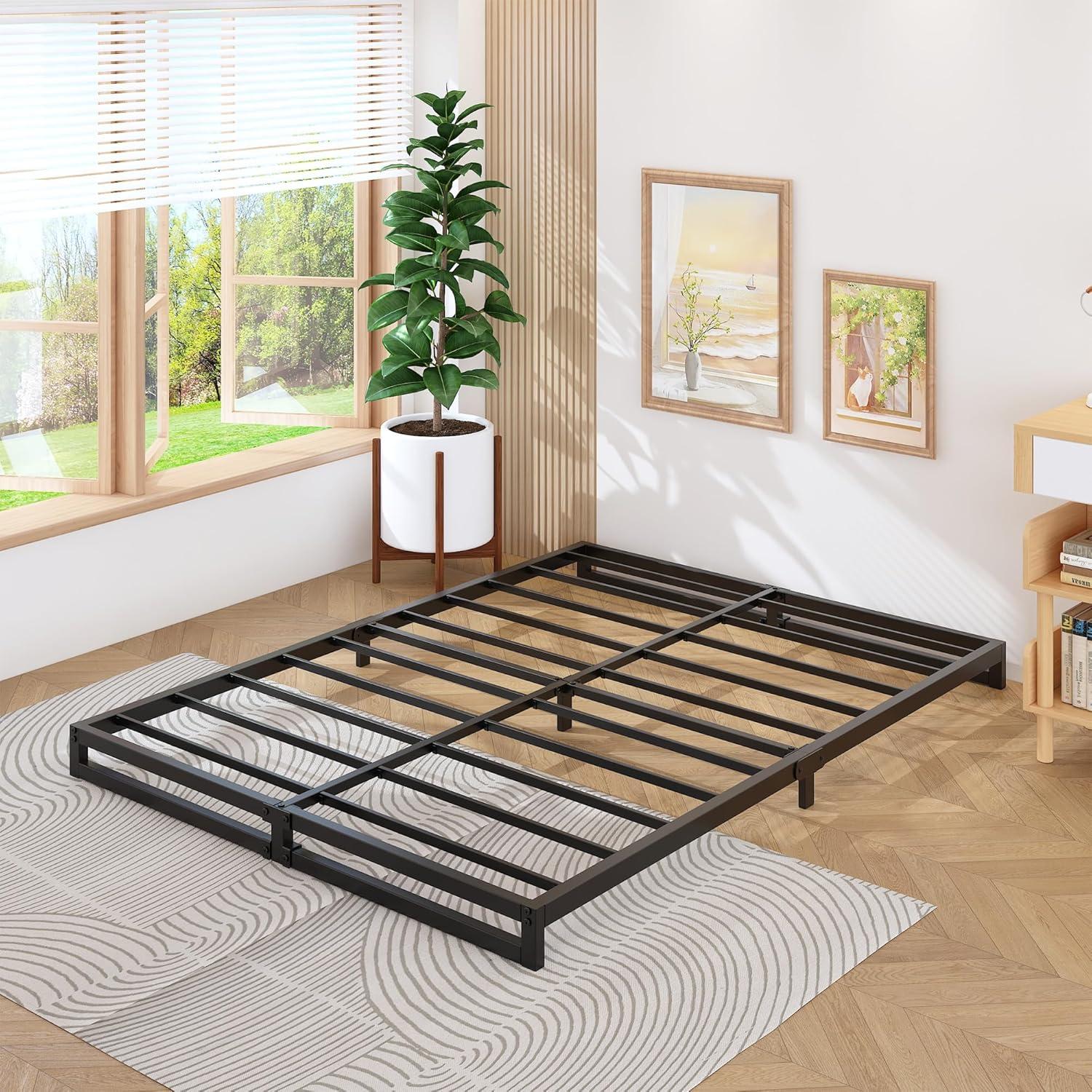 4 Inch Metal Platform Bed Frame