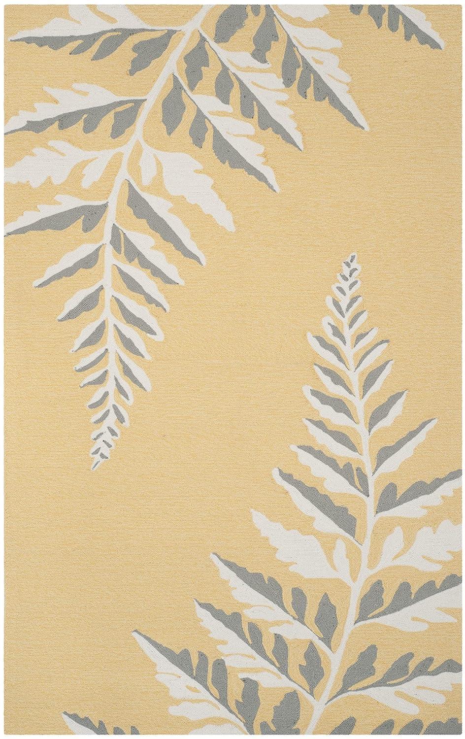 Martha Stewart Hand Hooked Performance Floral Rug