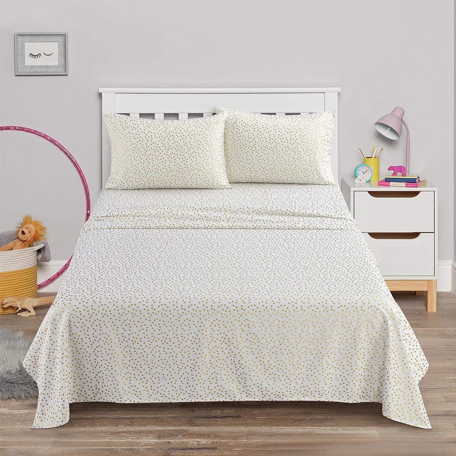 Gold Dot Sheet Set - Full