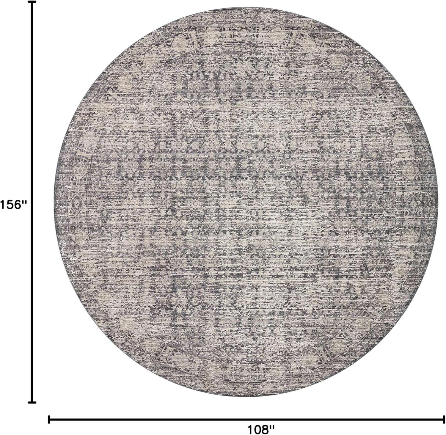 Amber Lewis x Loloi Alie Charcoal / Dove Area Rug