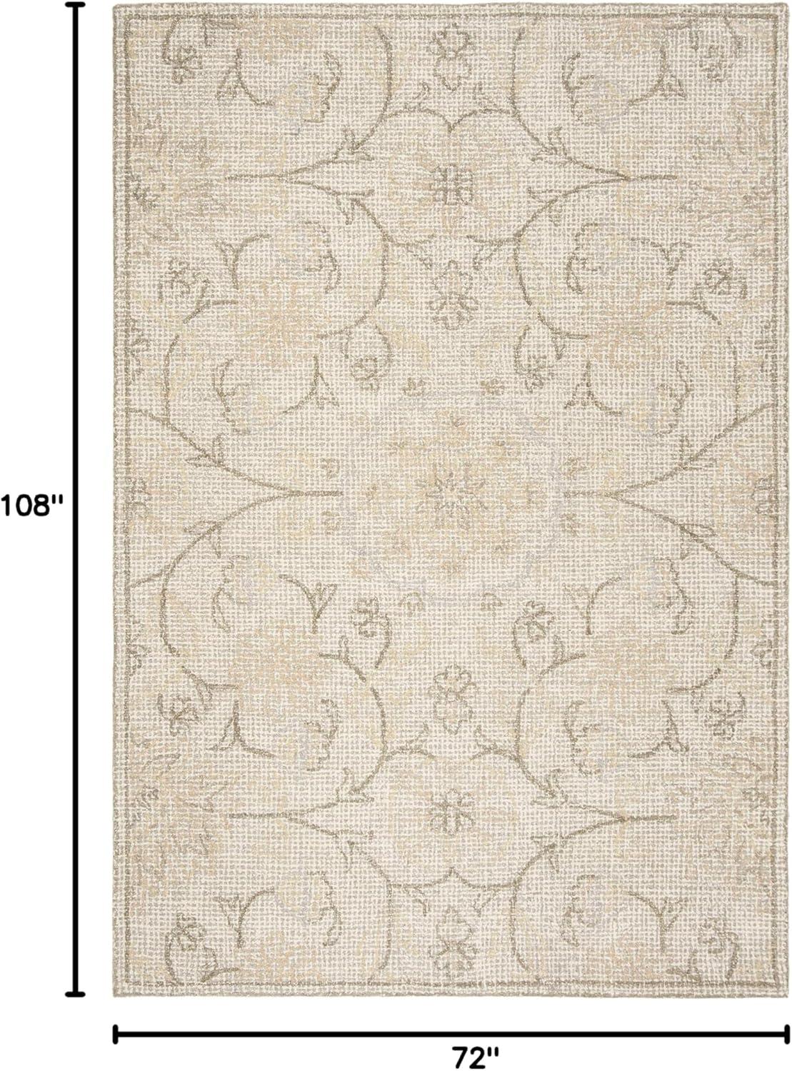 Abstract ABT527 Hand Tufted Area Rug  - Safavieh