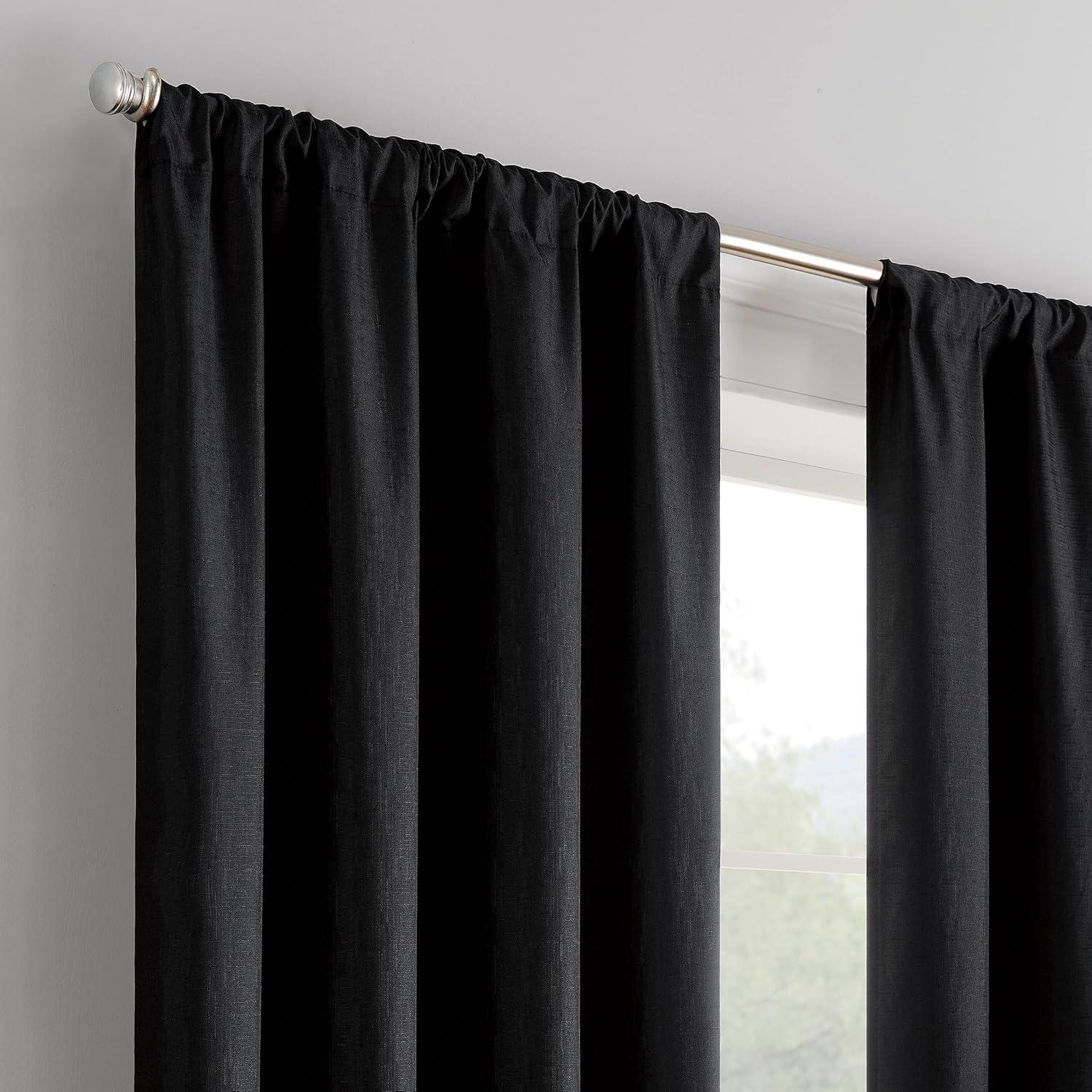 Kendall Polyester Blackout Curtain Single Panel