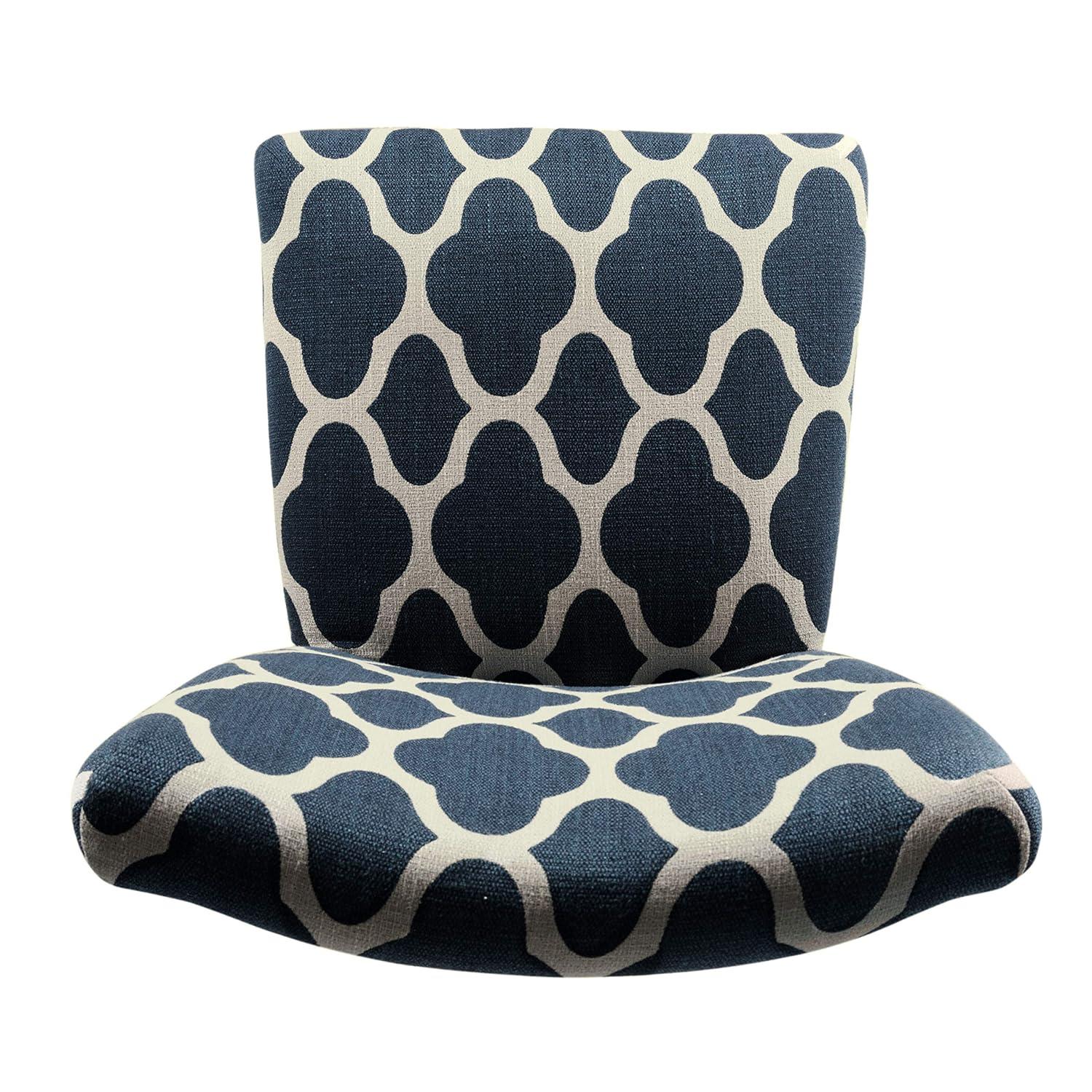 HomePop Parsons Dining Chairs (Set of 2), Quatrefoil