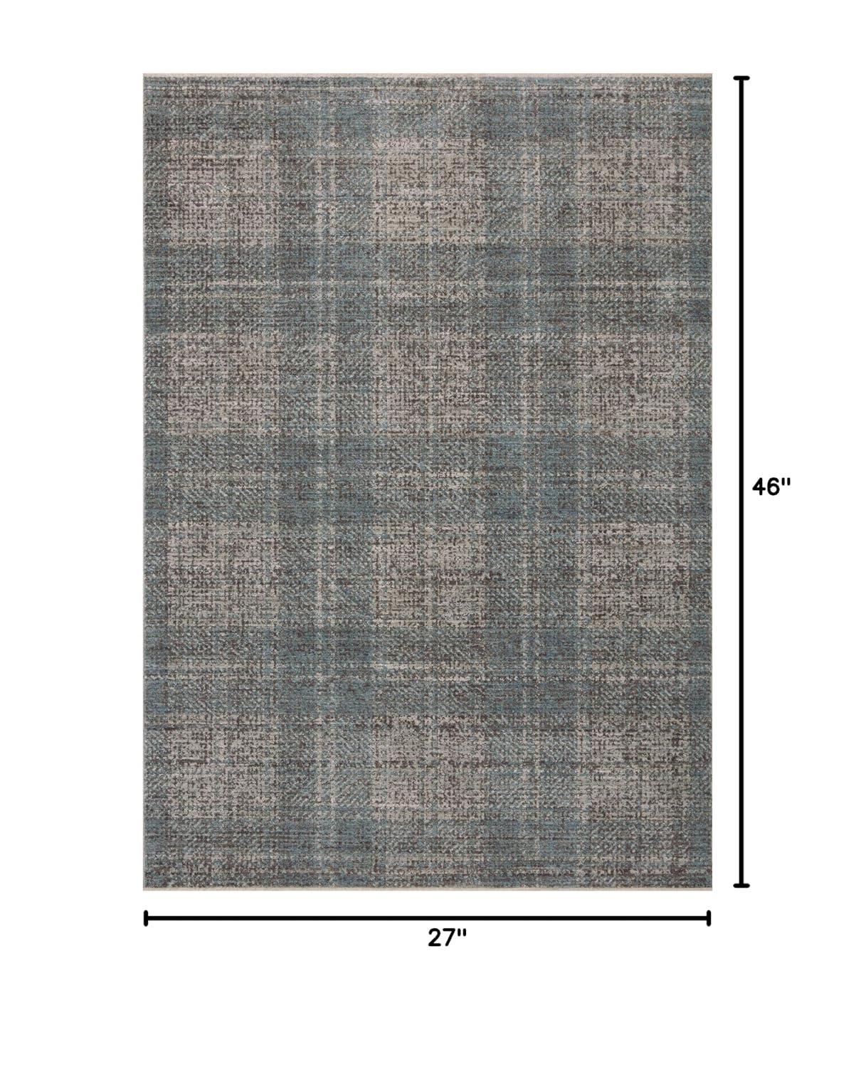 Angela Rose x Loloi Angela Rose x Loloi Ember Denim / Charcoal Area Rug