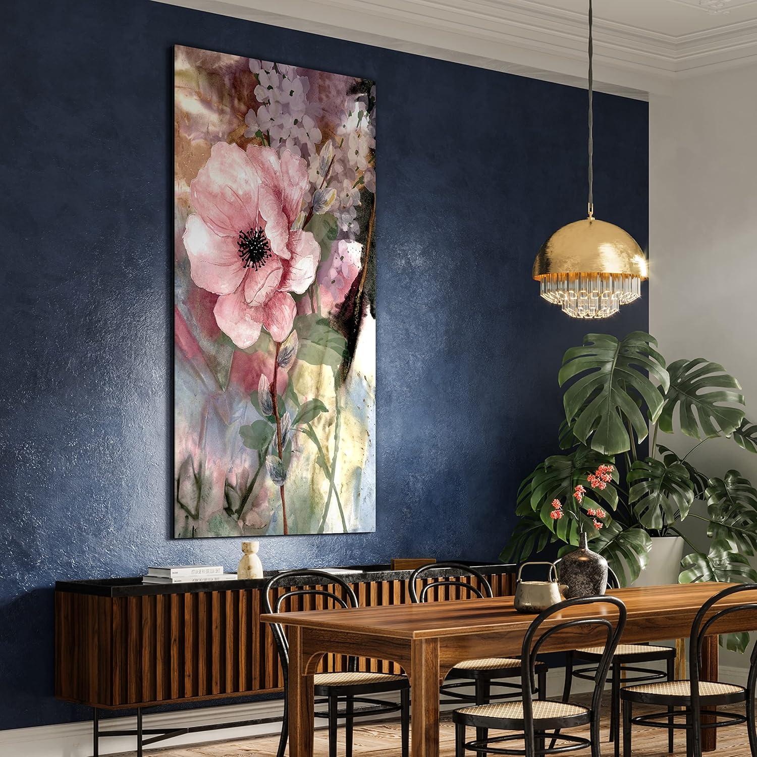 Empire Art Direct " Pastel Fleur I&II " 2 - Pieces Painting Print