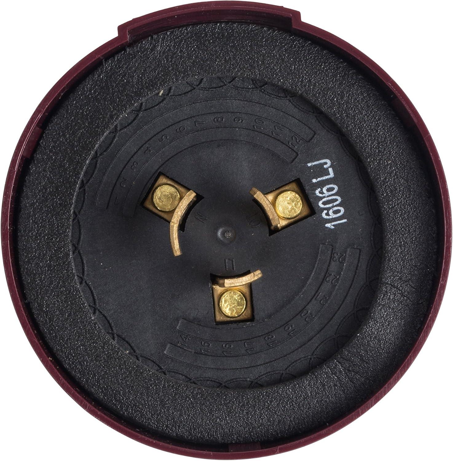 Red Twist-Lock Photocontrol for Outdoor Security Lighting