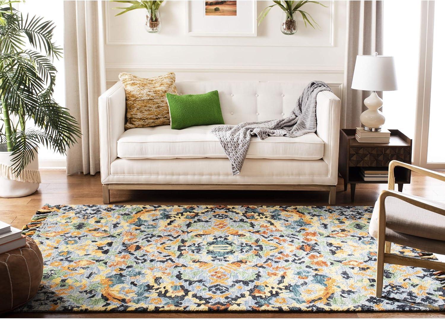 Blossom BLM452 Hand Tufted Area Rug  - Safavieh