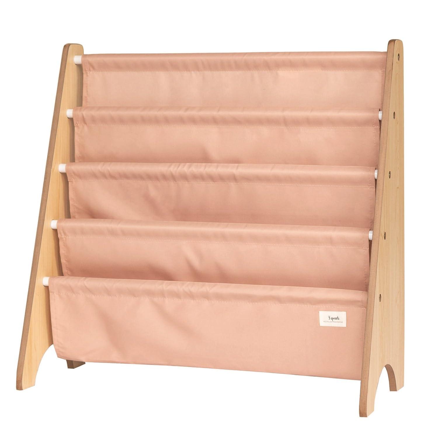 3 Sprouts URKS 3 Sprouts - Book Shelf - Kids Book Rack Organizer  - Baby Room Bookcase