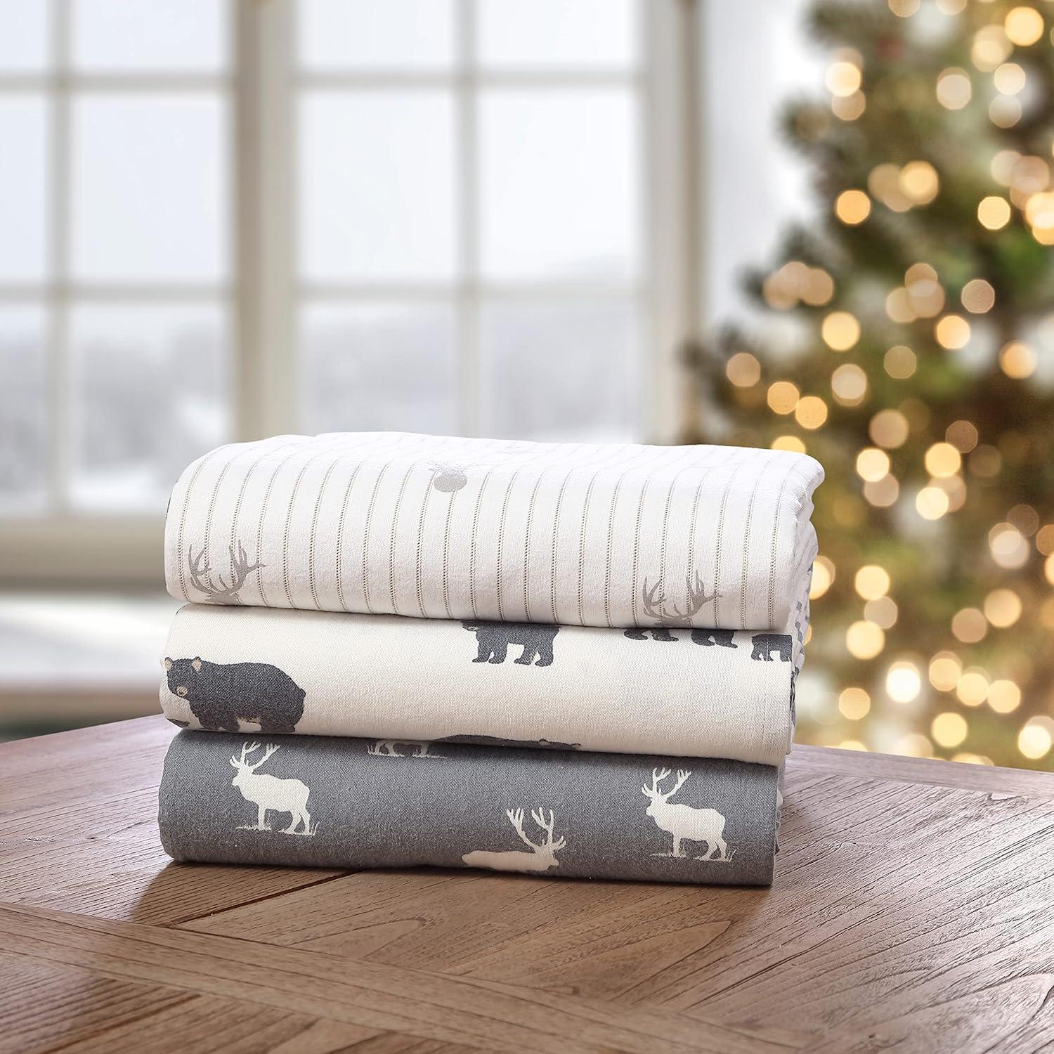 Patterned Flannel Sheet Set - Eddie Bauer