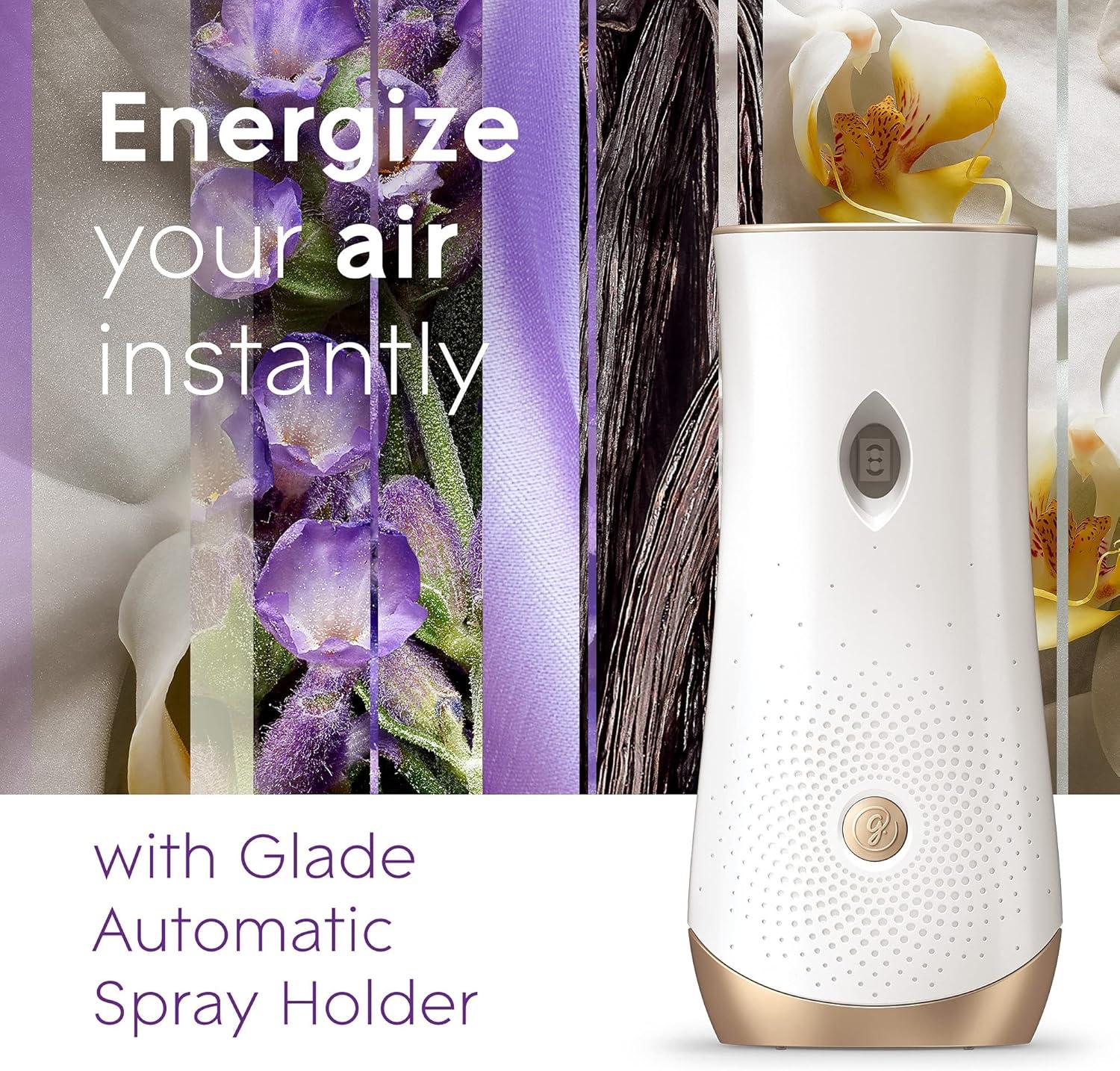 Glade Automatic Spray Air Freshener - Lavender & Vanilla - 6.2oz/2pk