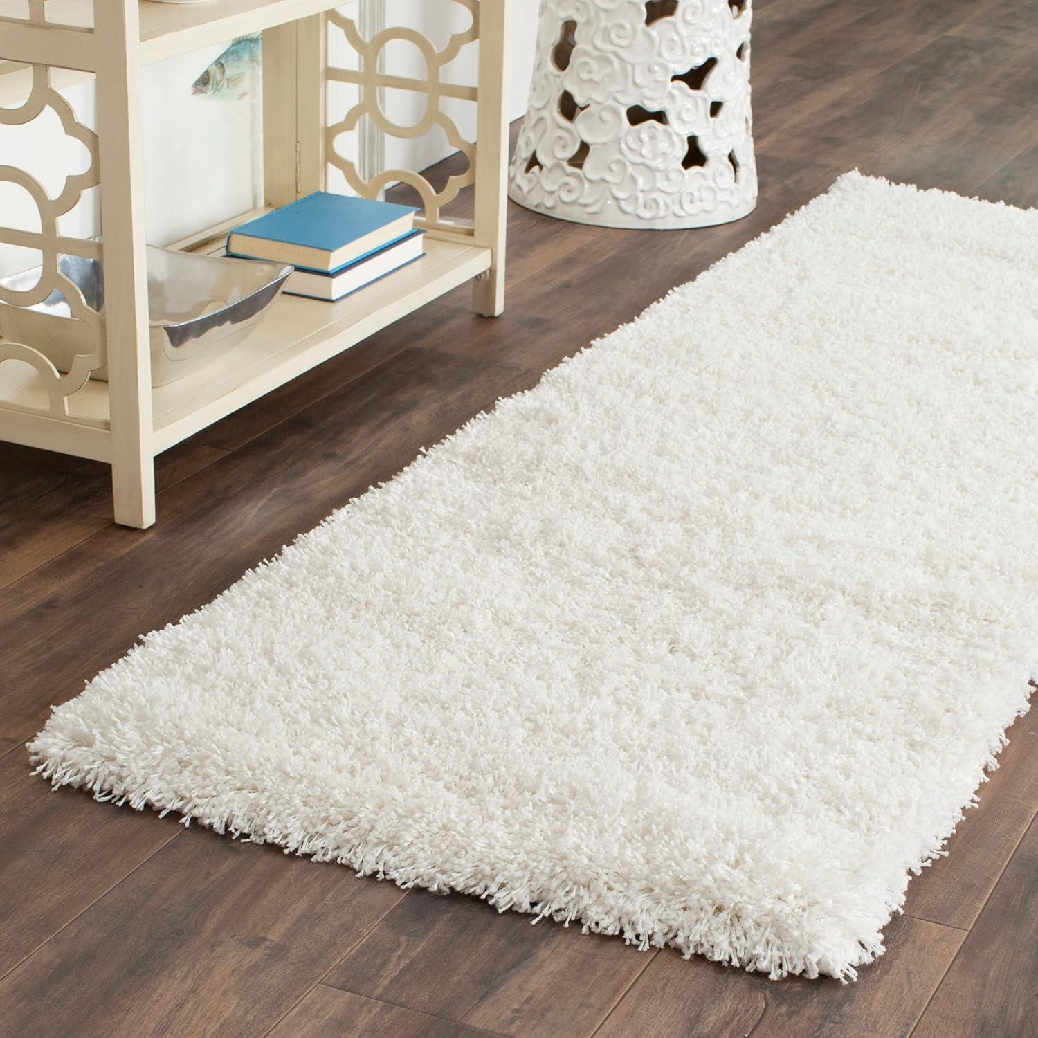 Shag SG151 Power Loomed Indoor Area Rug - Dark Grey - 8'6"x12' - Safavieh.